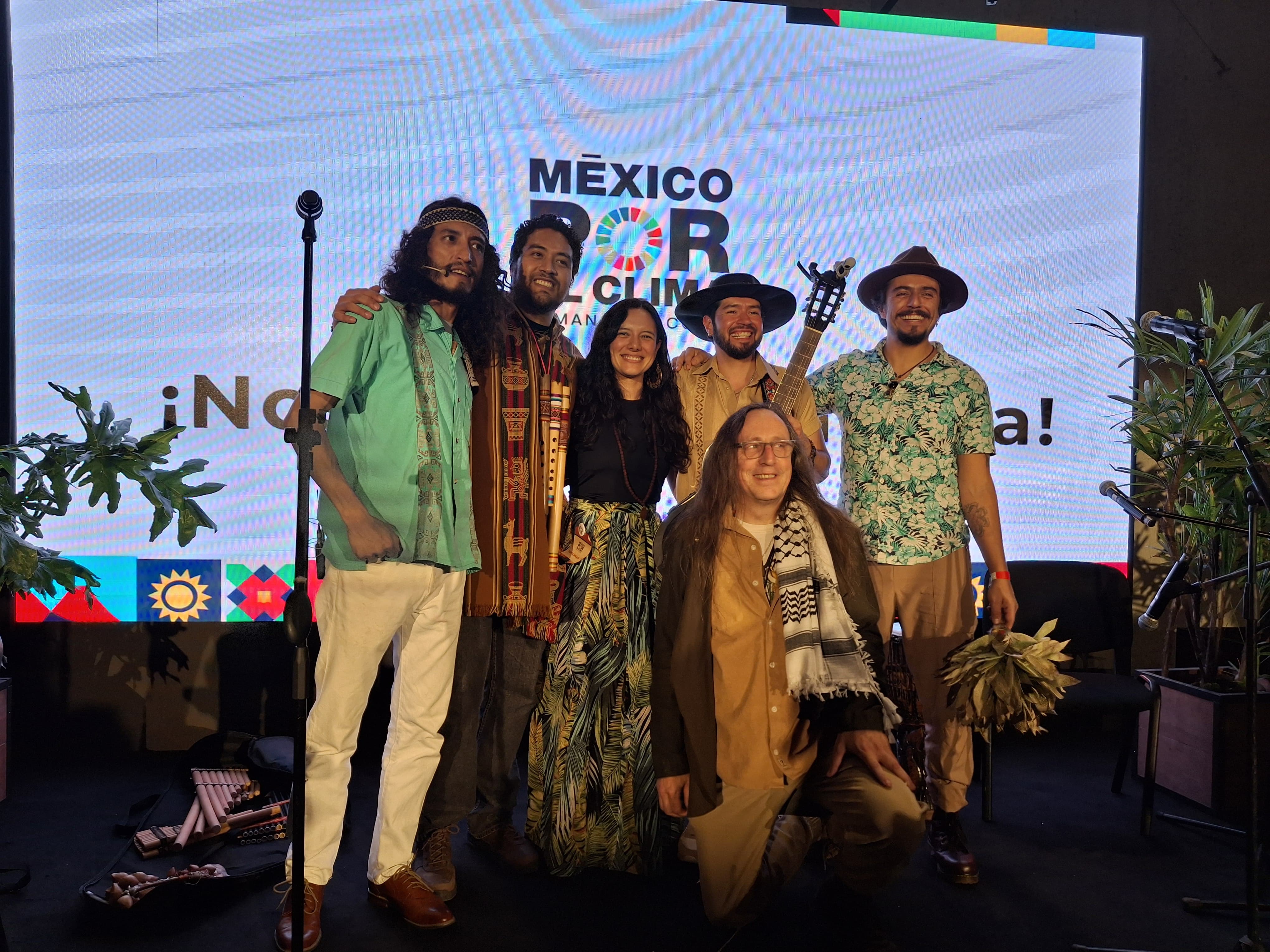 Mexico por el Clima - presentacion artistica