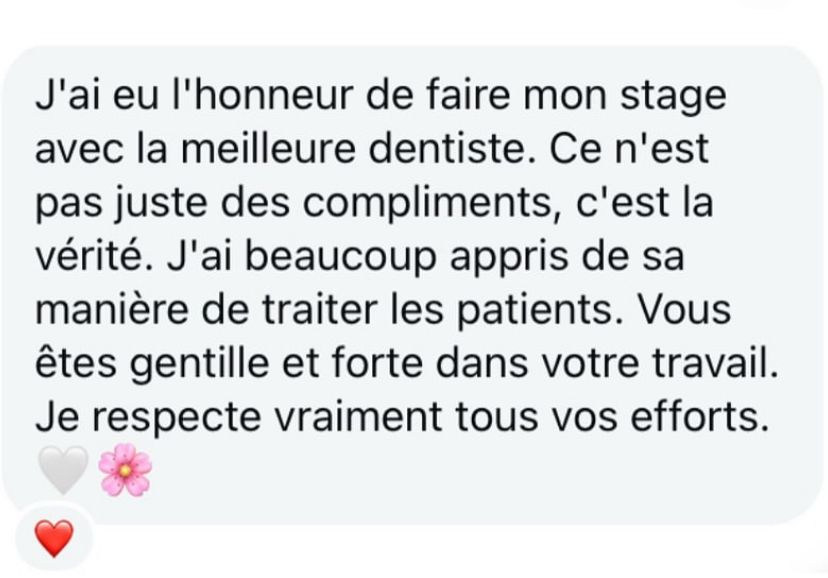 Témoignage stagiaire 1