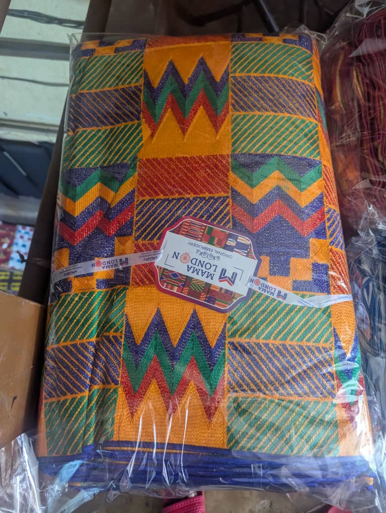 Kente Zigzag Multicolore