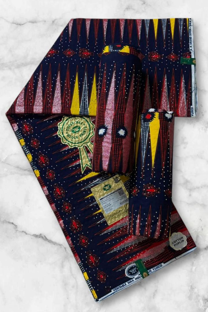 Vlisco Pyramides Multicolores