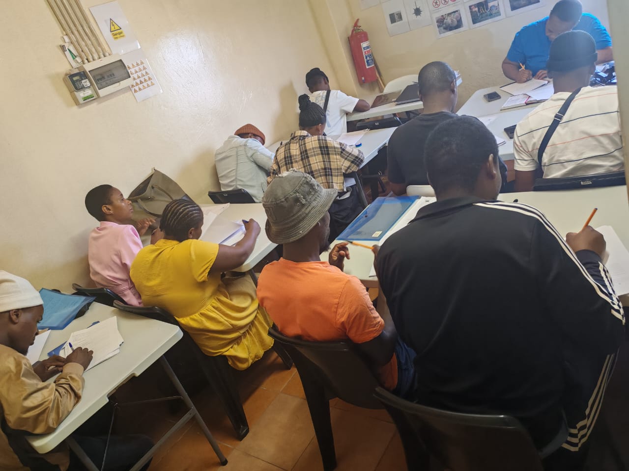 Training session in progress at Bafase Security Training Centre