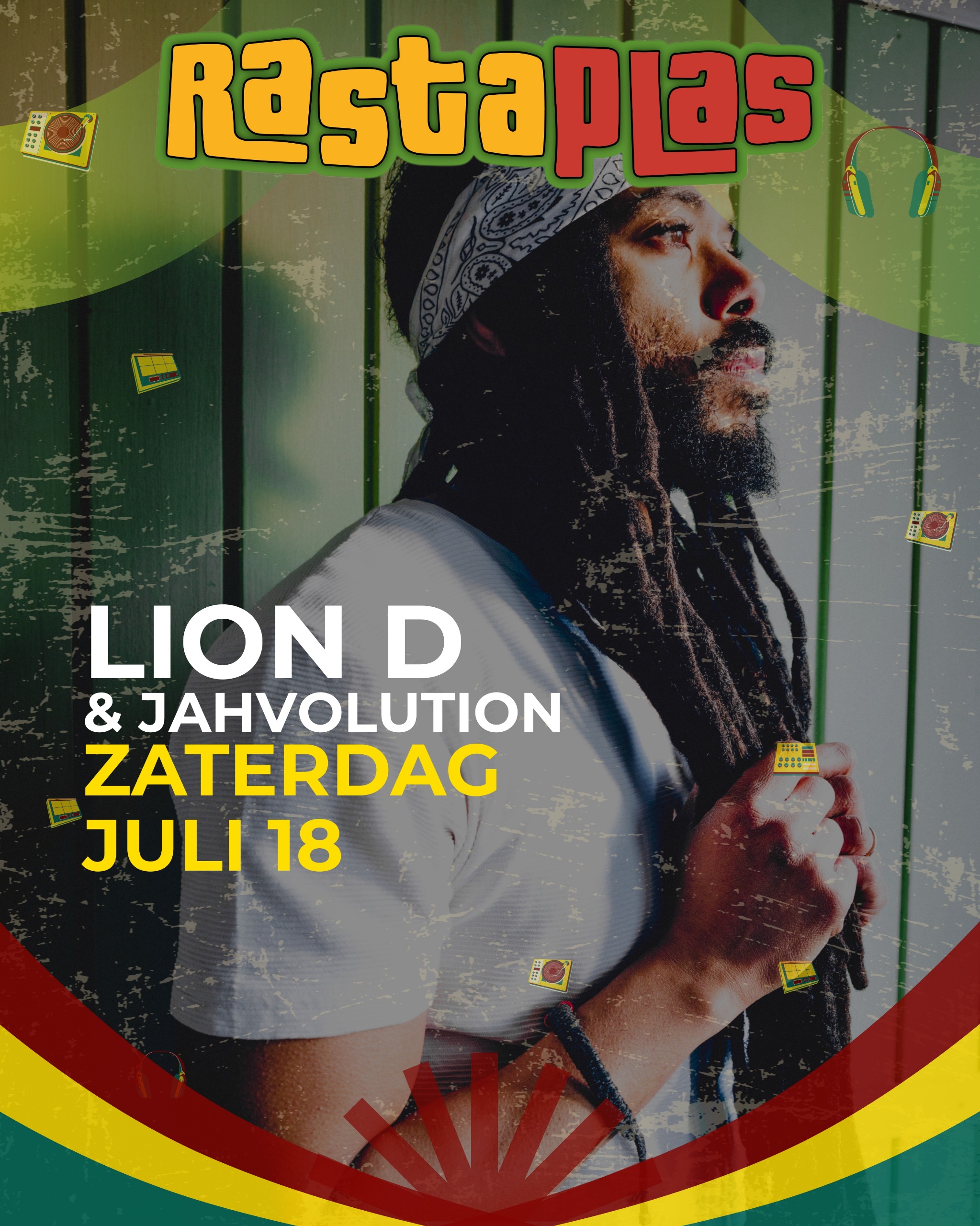 Lion D & Jahvolution op Rastaplas 2026