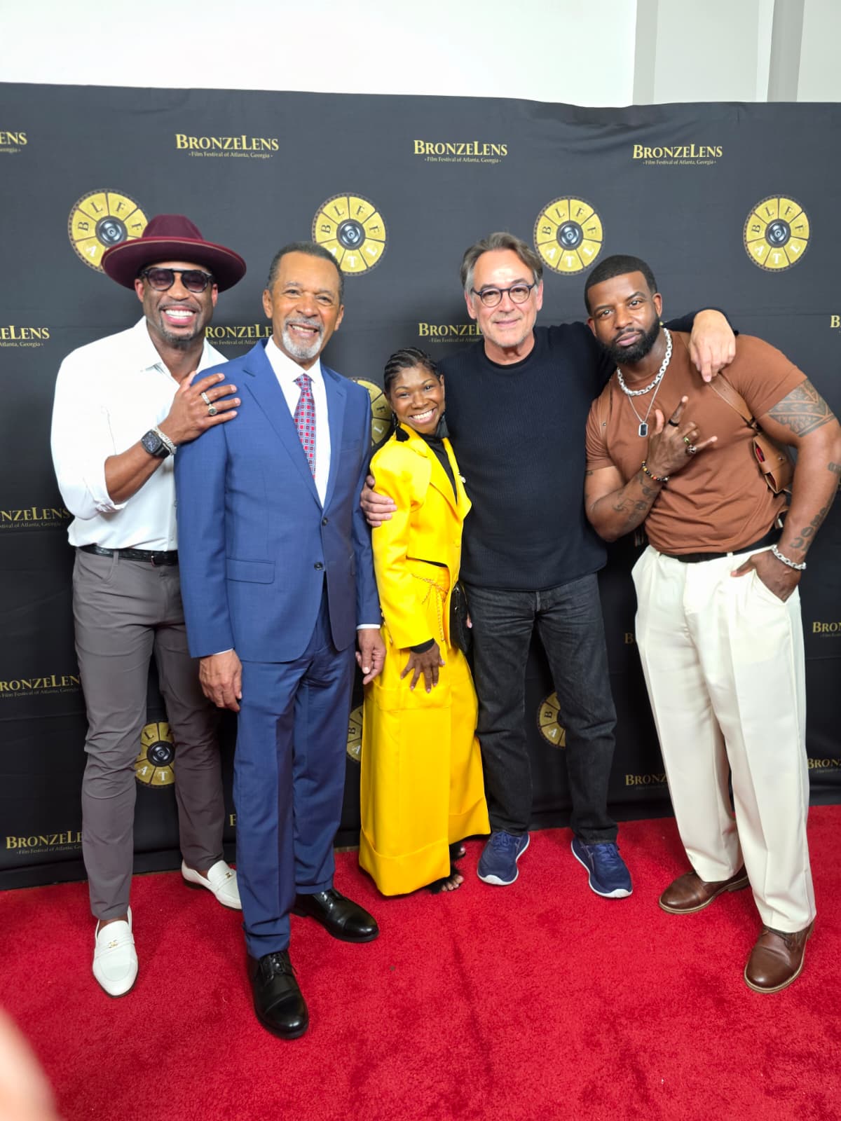 BronzeLens Film Festival red carpet with industry leaders