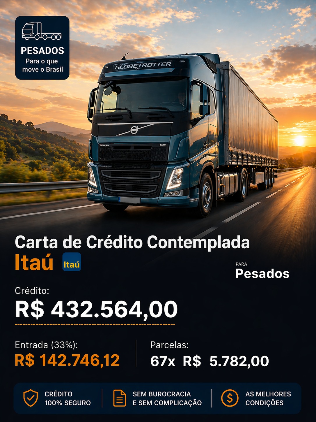 Pesados R$ 432.564,00