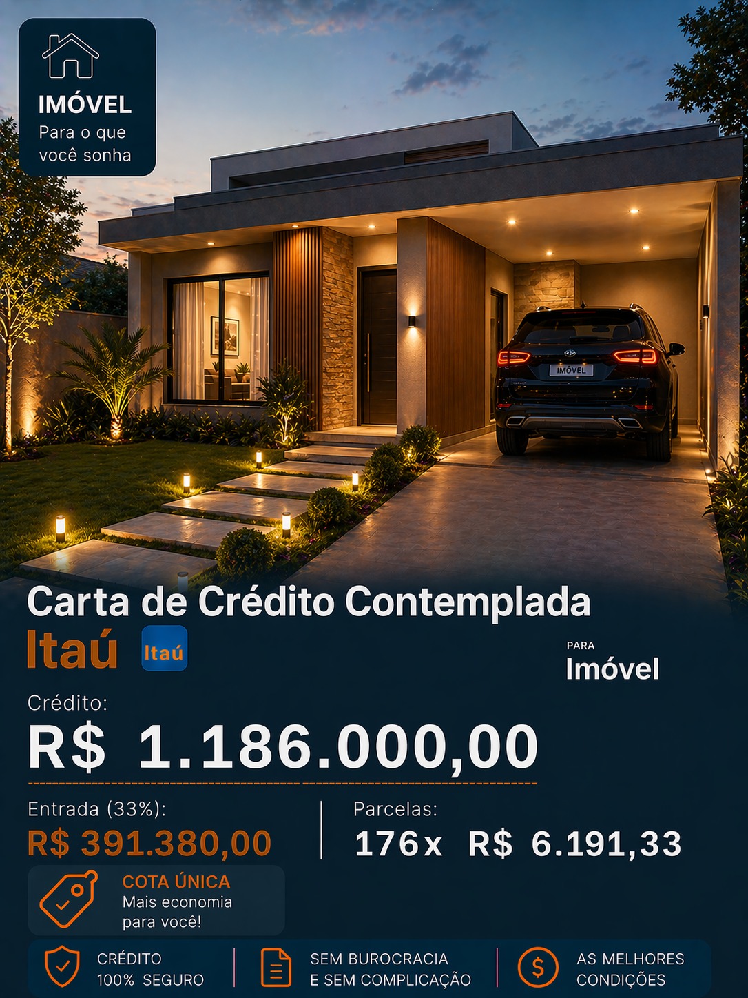 Imóvel R$ 1.186.000,00