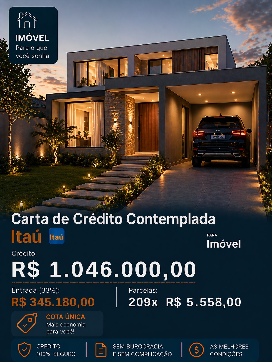 Imóvel R$ 1.046.000,00