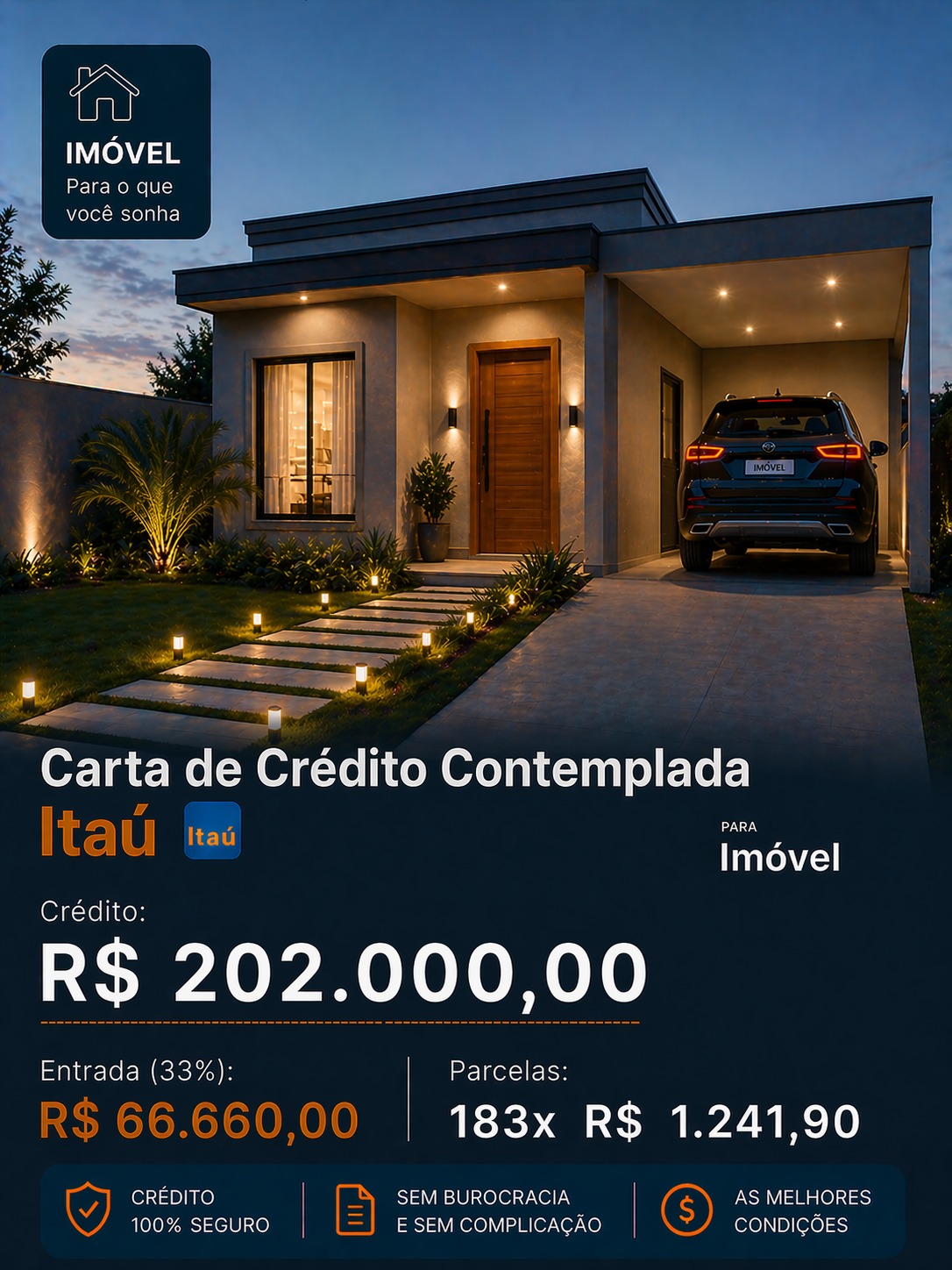 Imóvel R$ 202.000,00