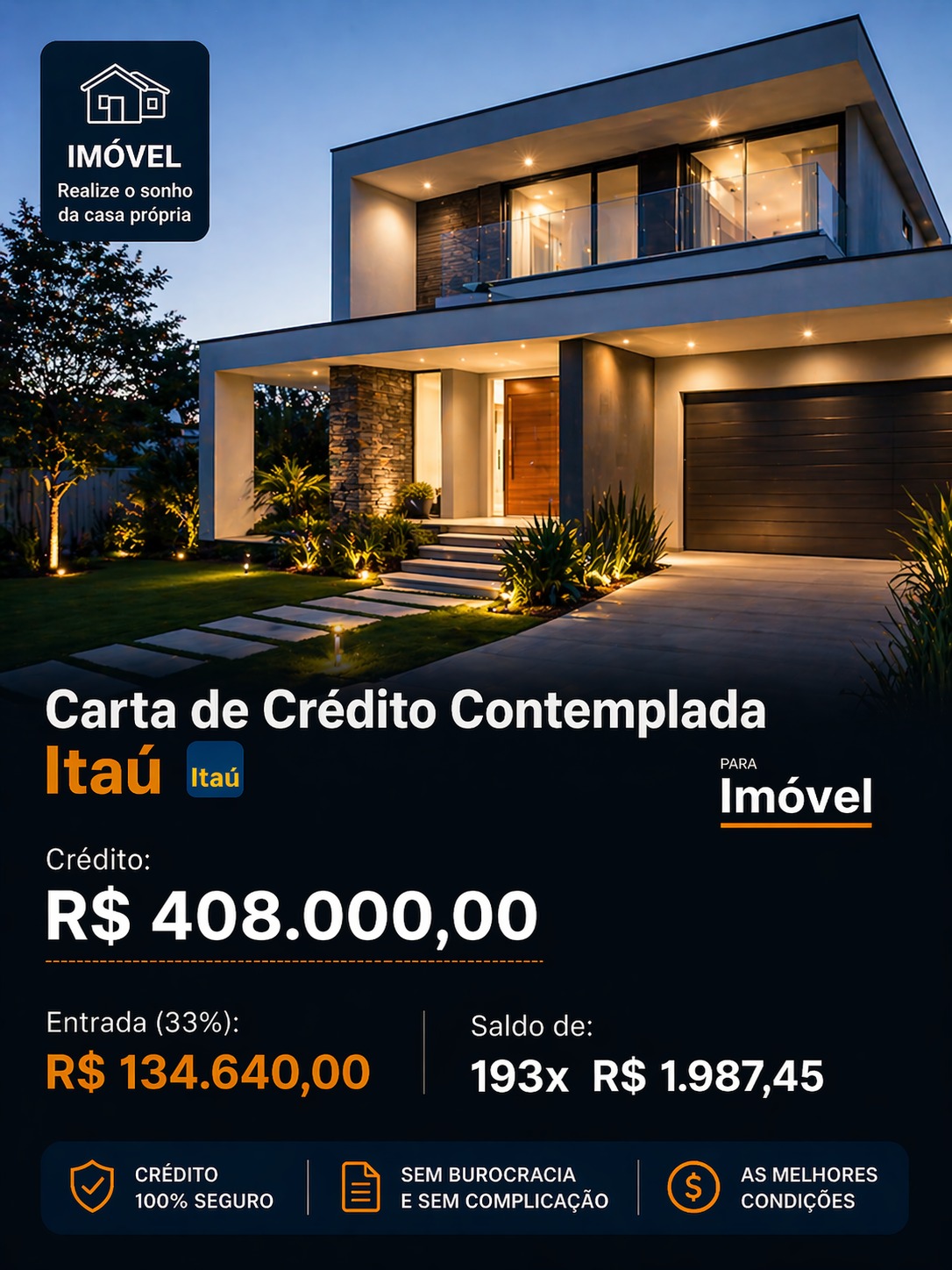 Imóvel R$ 408.000,00