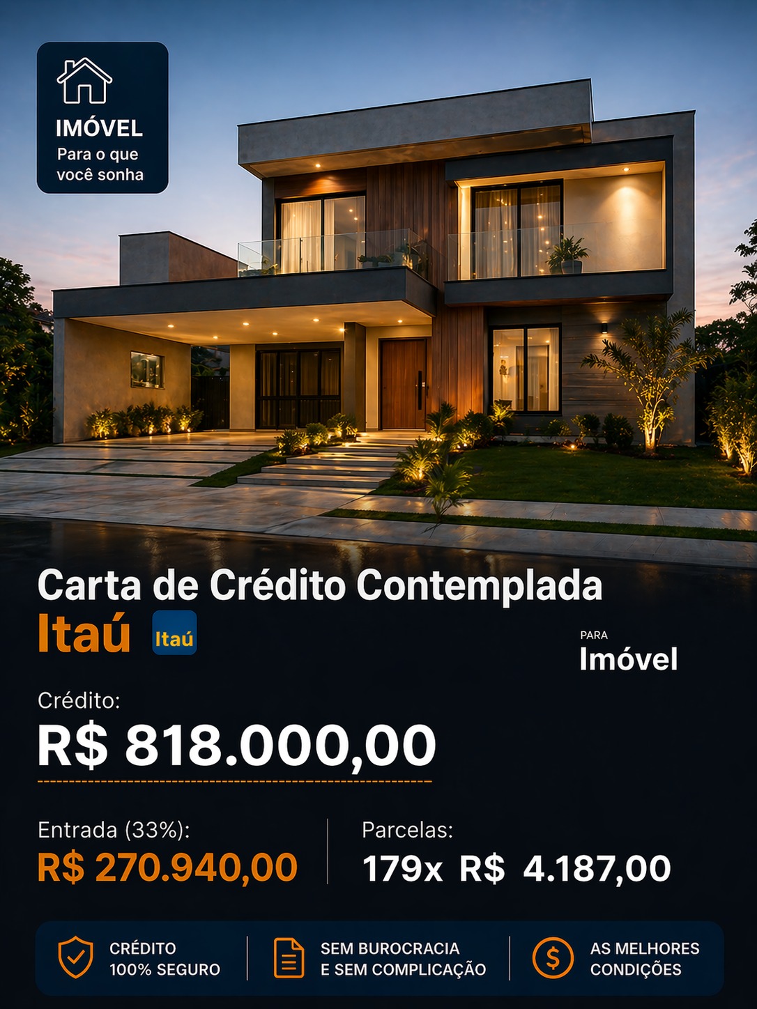 Imóvel R$ 818.000,00