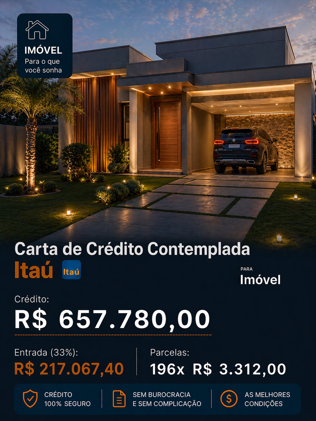 Imóvel R$ 657.780,00