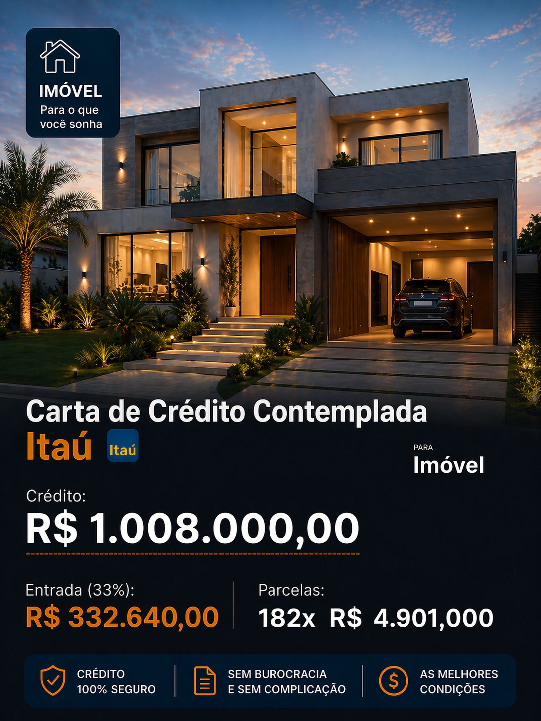 Imóvel R$ 1.008.000,00