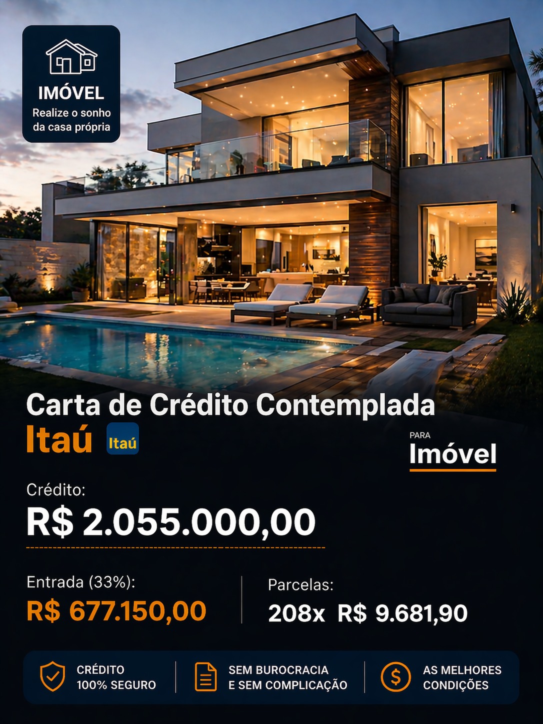 Imóvel R$ 2.055.000,00