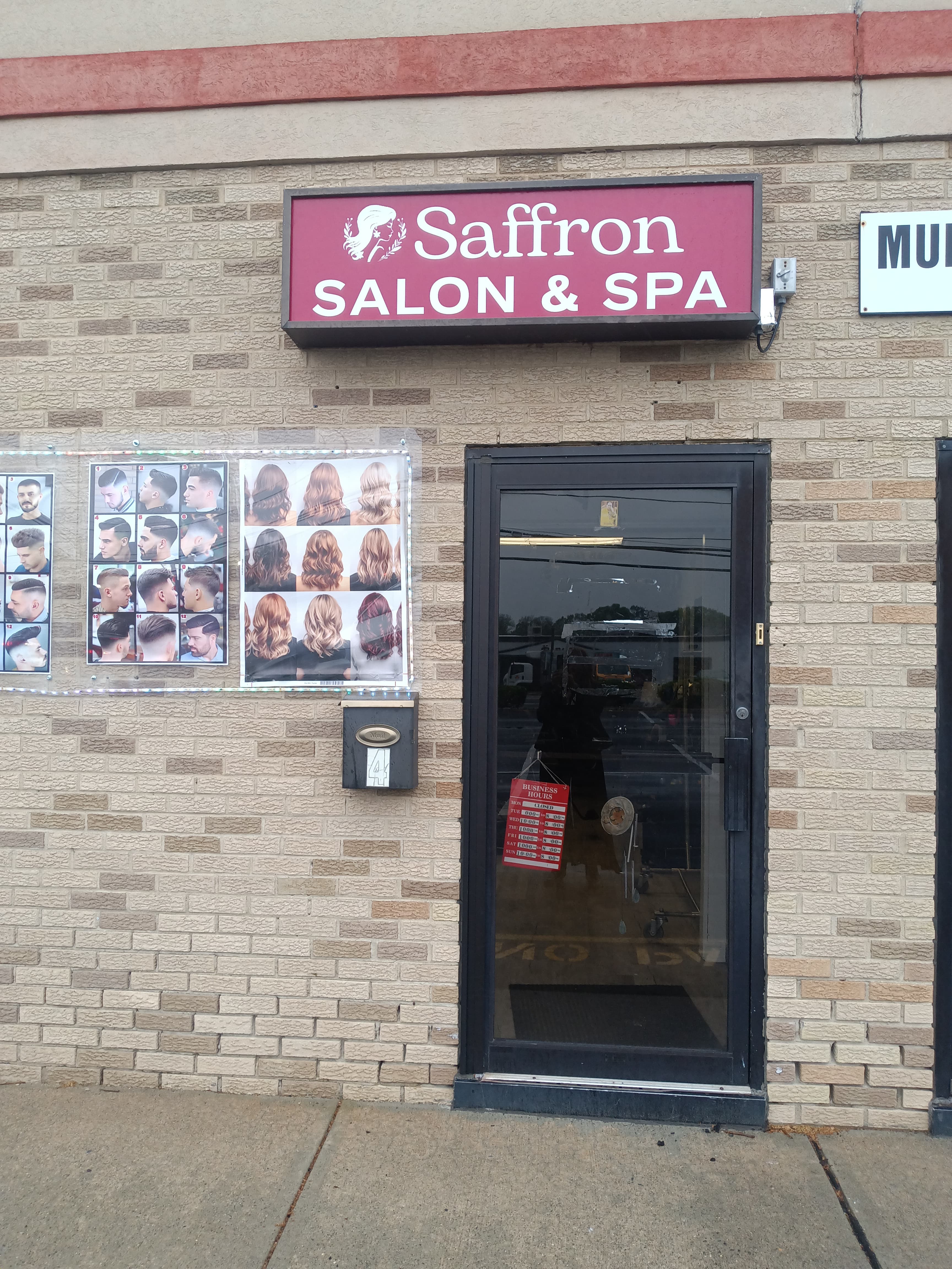 Saffron Salon storefront