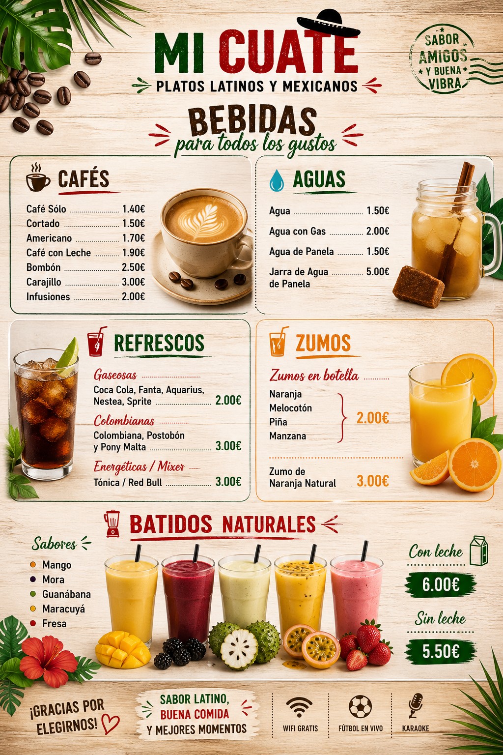 Bebidas