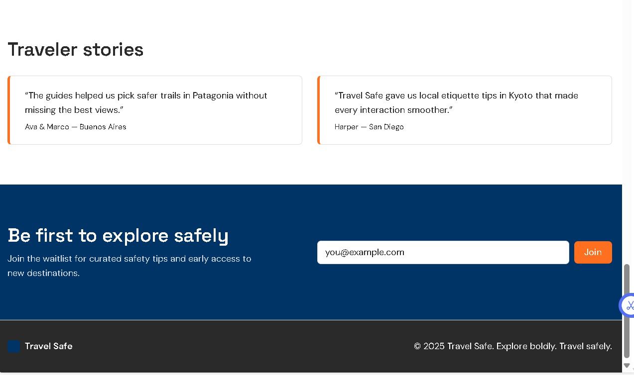 Travel Website preview 3