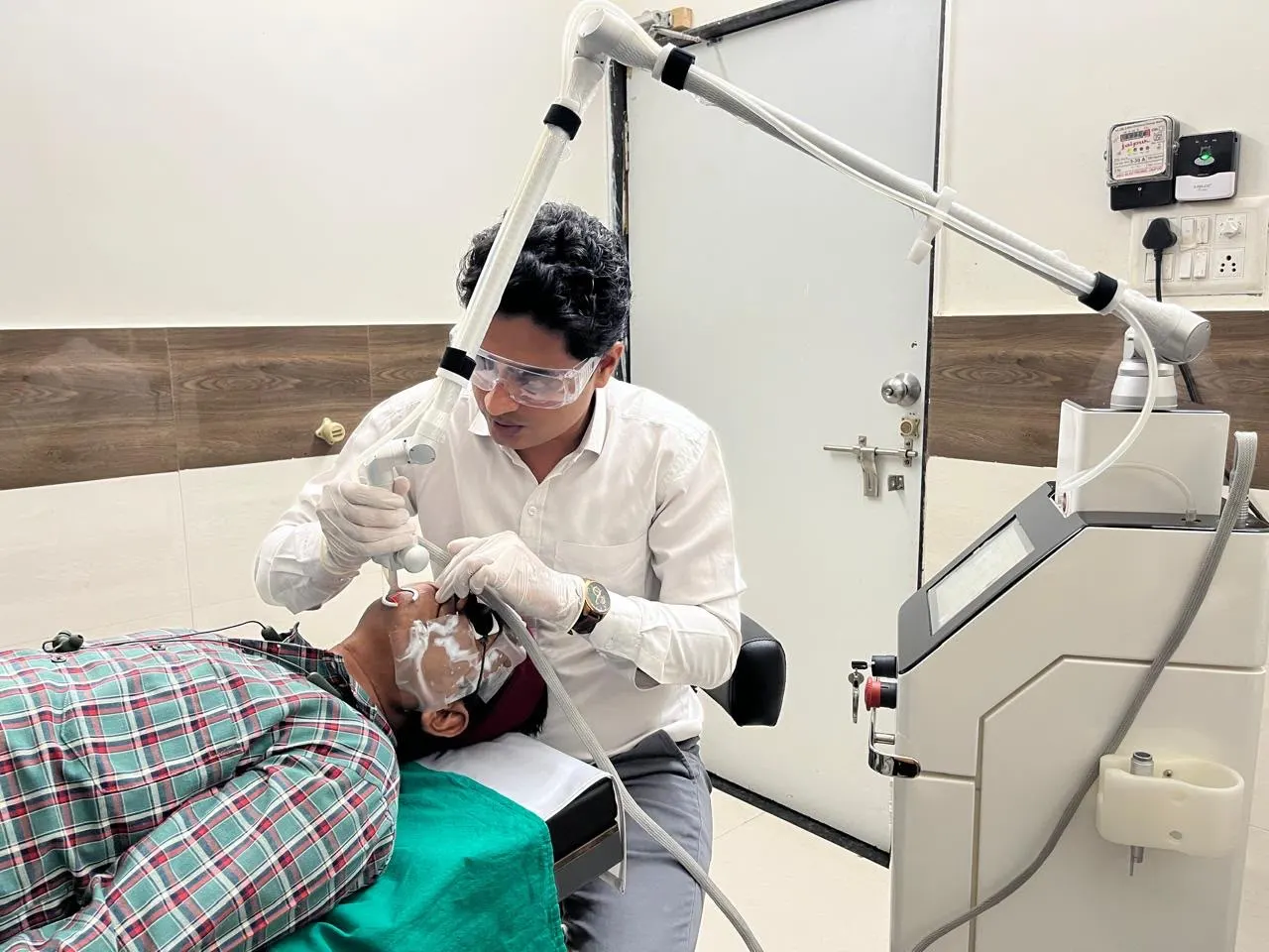 Fractional CO2 Laser Treatment Procedure