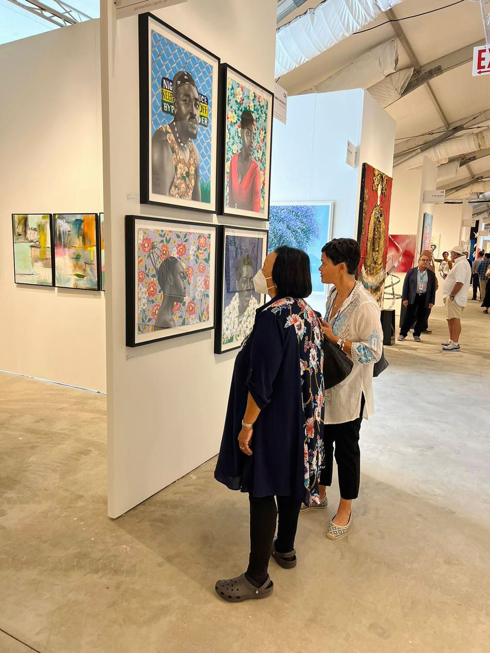 Exhibition Overview - Four Portrait Series