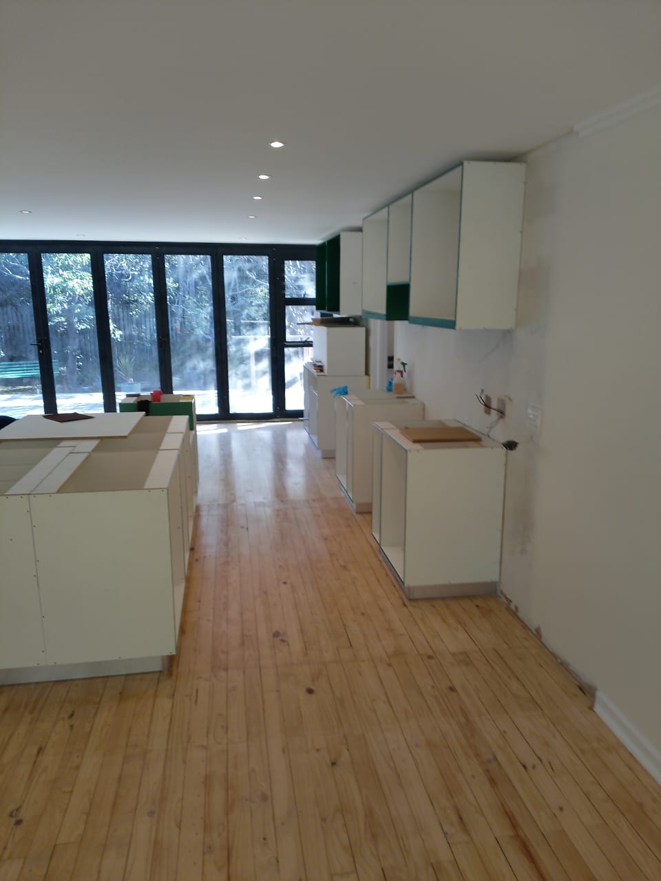 Kitchen renovation with custom cabinetry