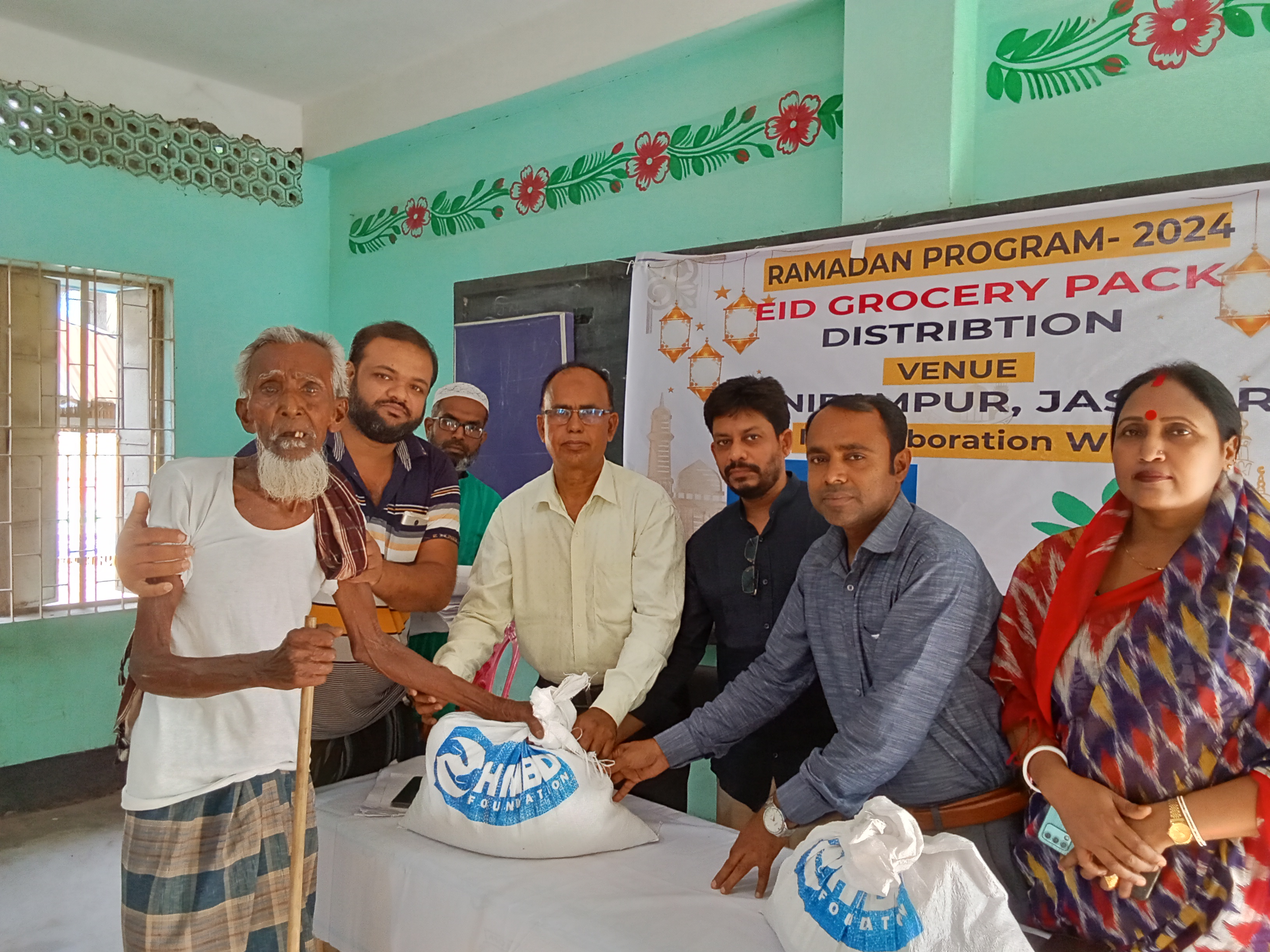 Ramadan aid distribution program