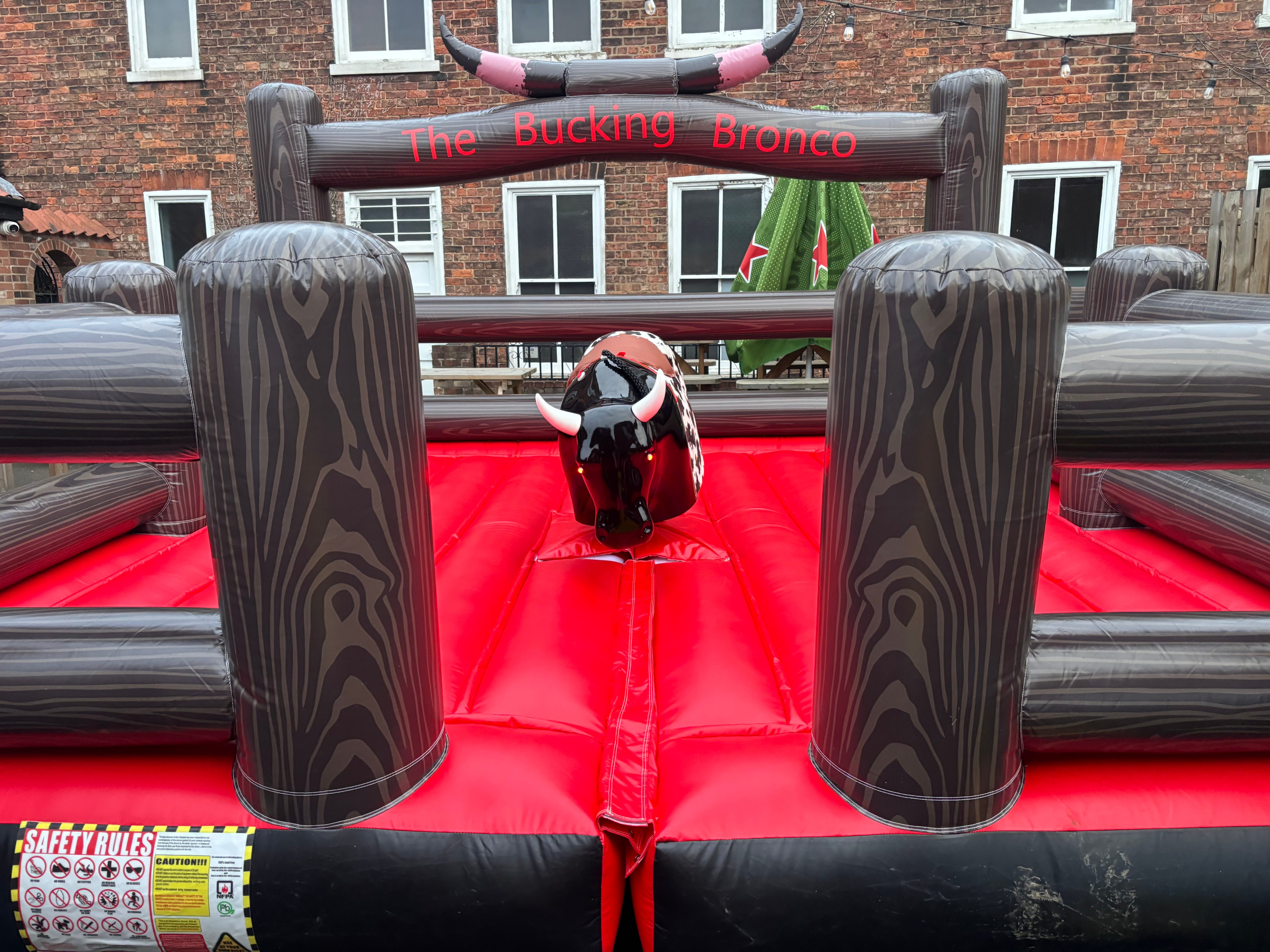 The Bucking Bronco arena