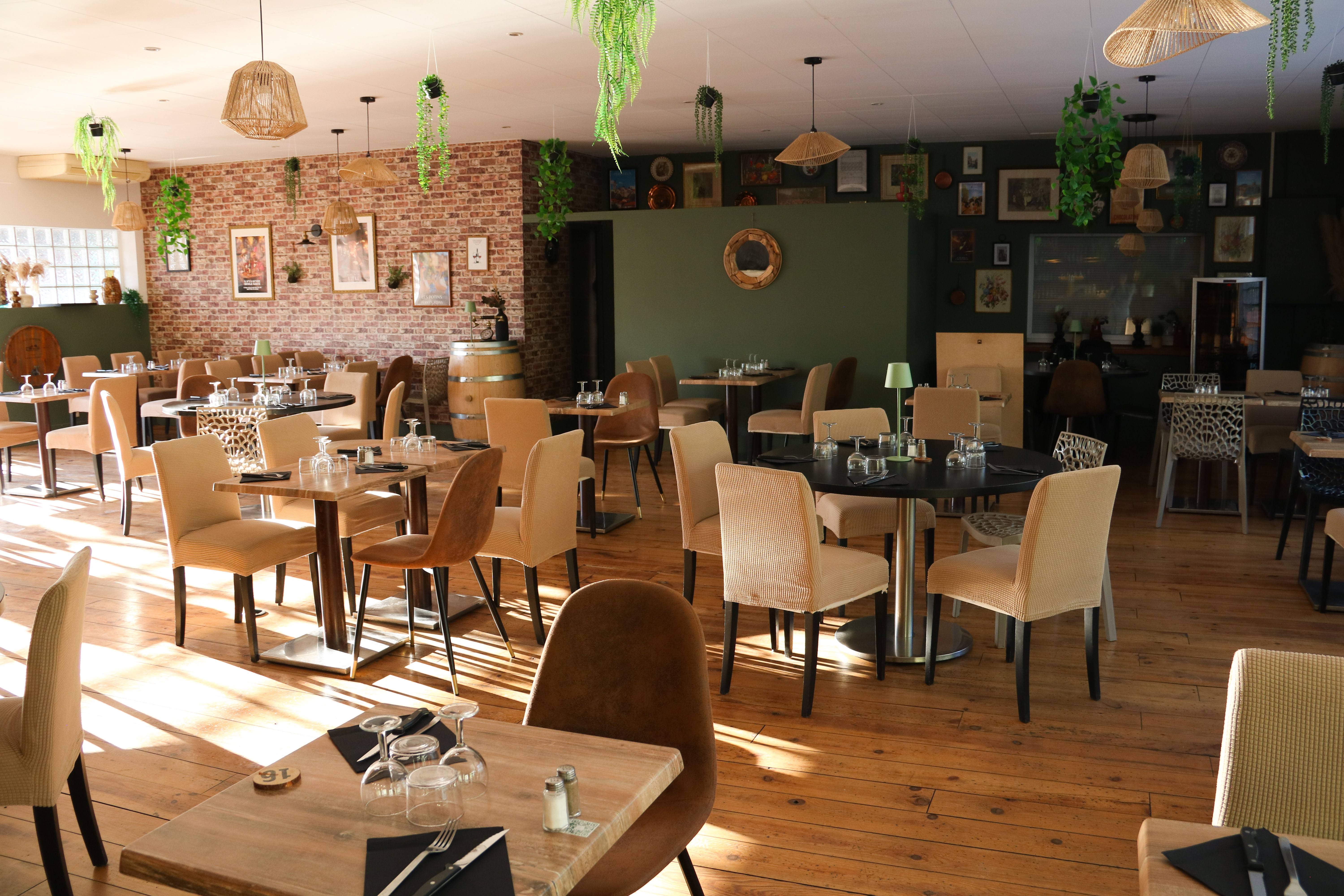 Interieur du restaurant La Maison Gourmande
