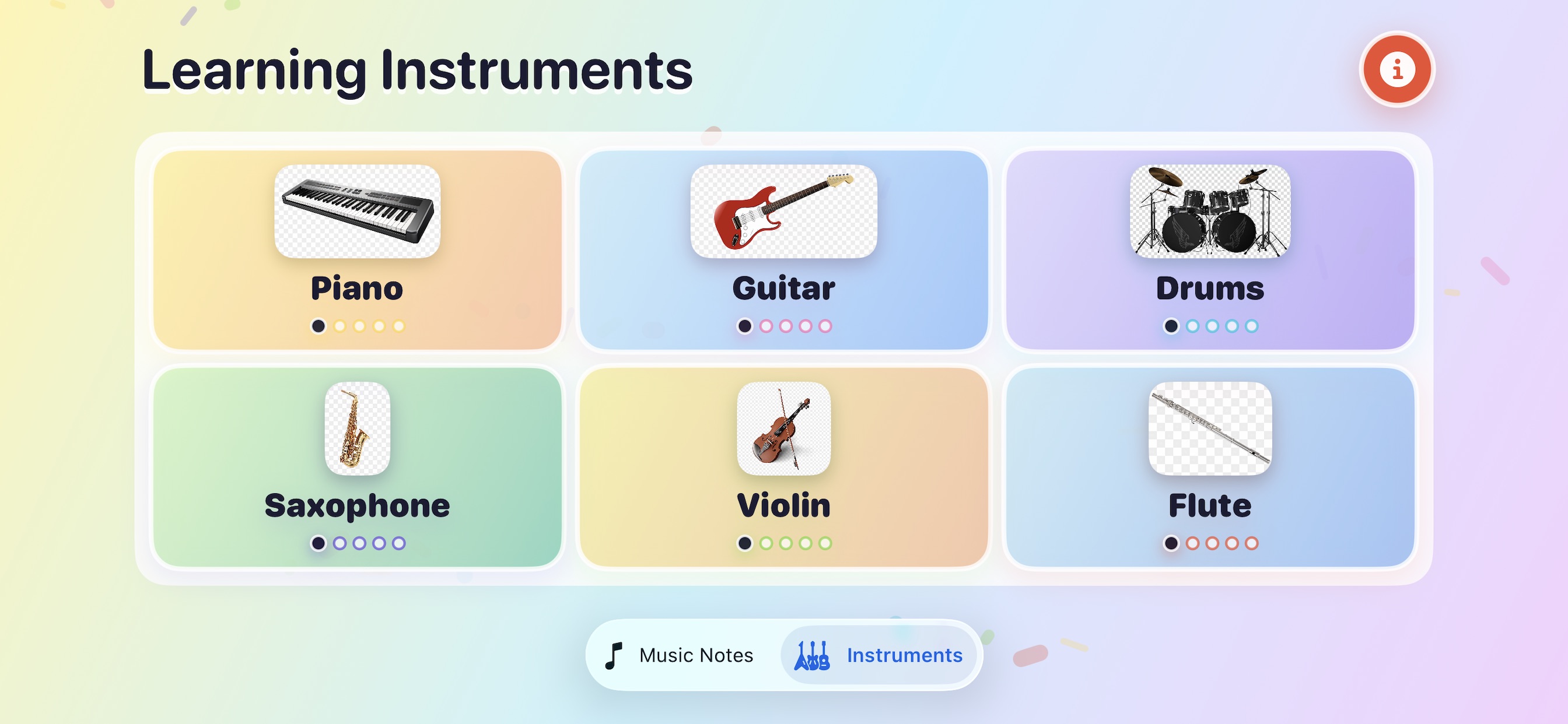 Learning Instruments