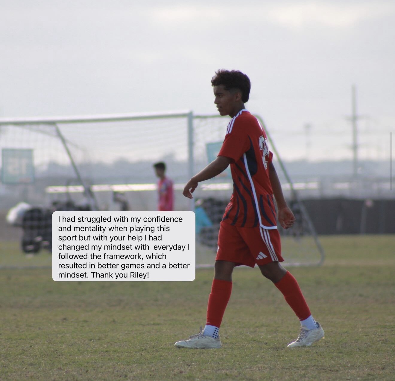 Kaden Bishop MLS Next debut testimonial