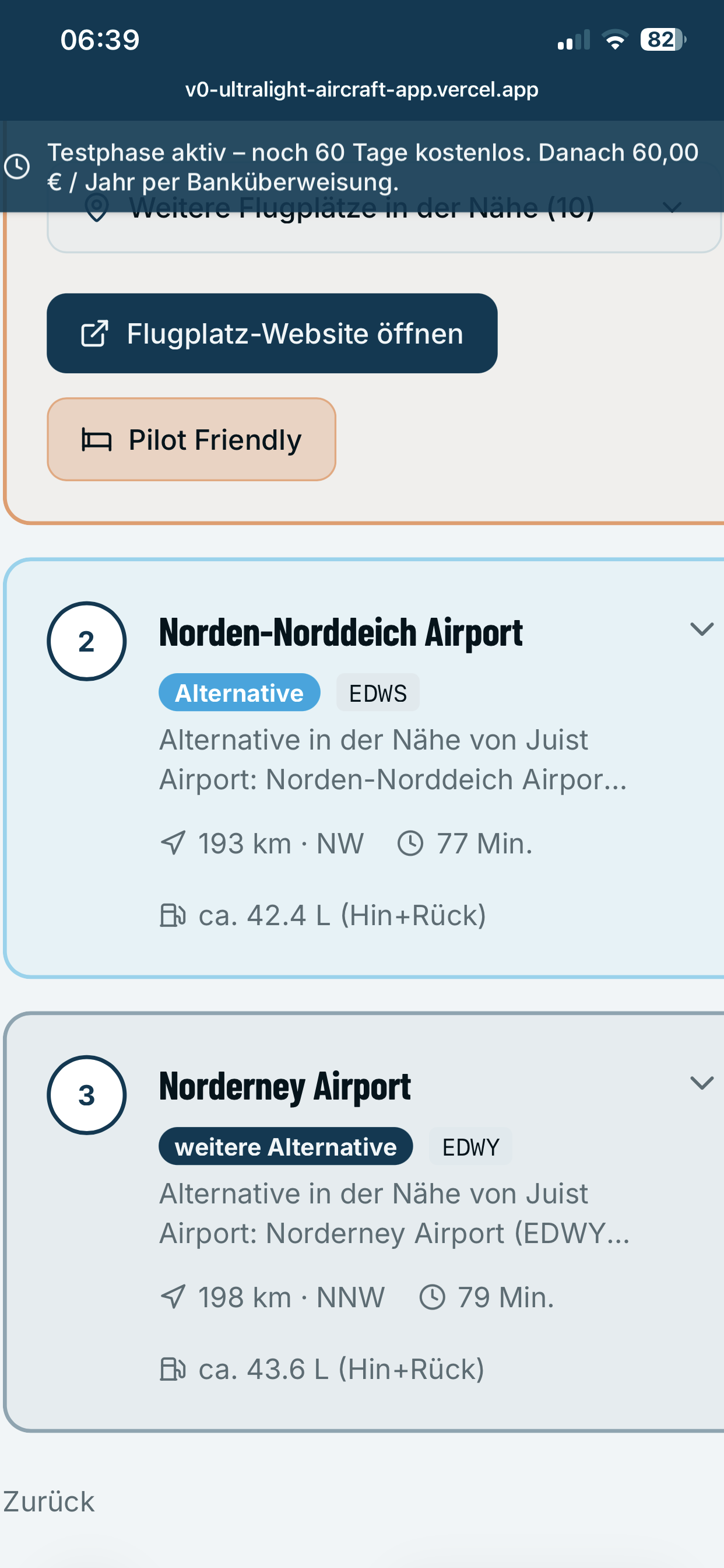 UL-Ausflugplaner App – Alternative Ausflugsziele Norden-Norddeich und Norderney