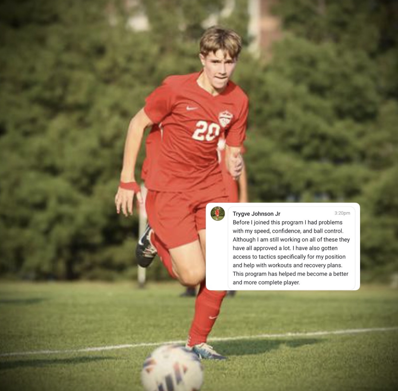 Student testimonial about tactical analysis