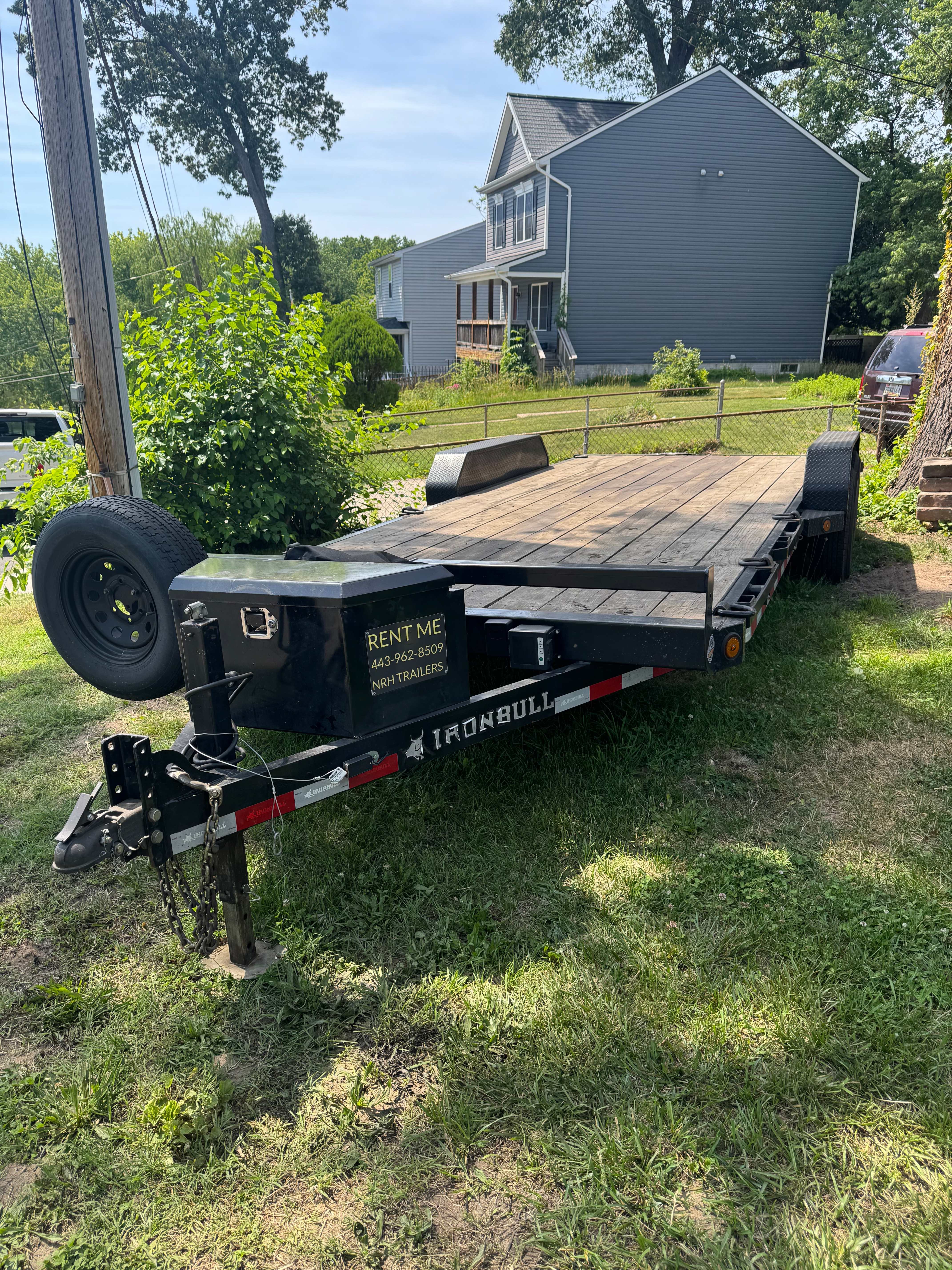 7' x 20' Car Hauler Trailer - Image 1