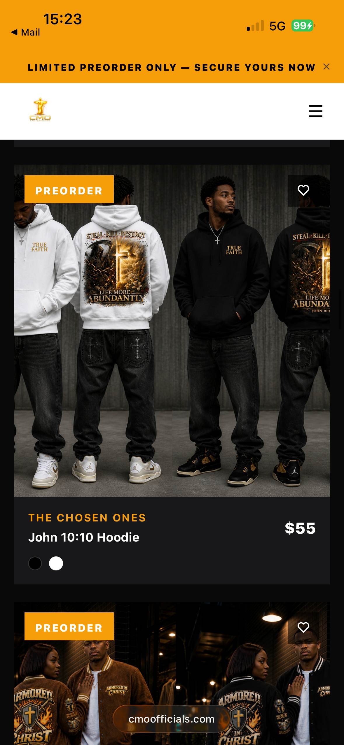 John 10:10 Hoodie