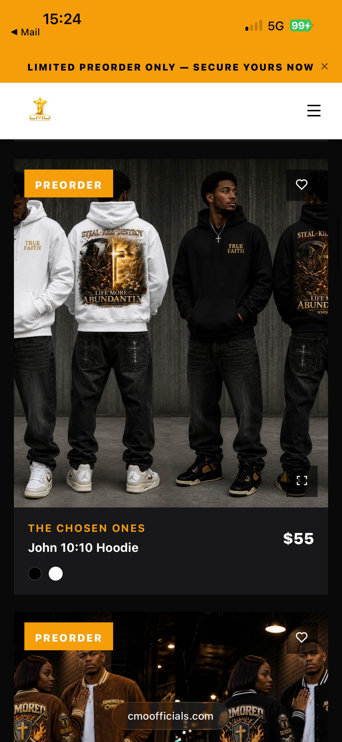 John 10:10 Hoodie