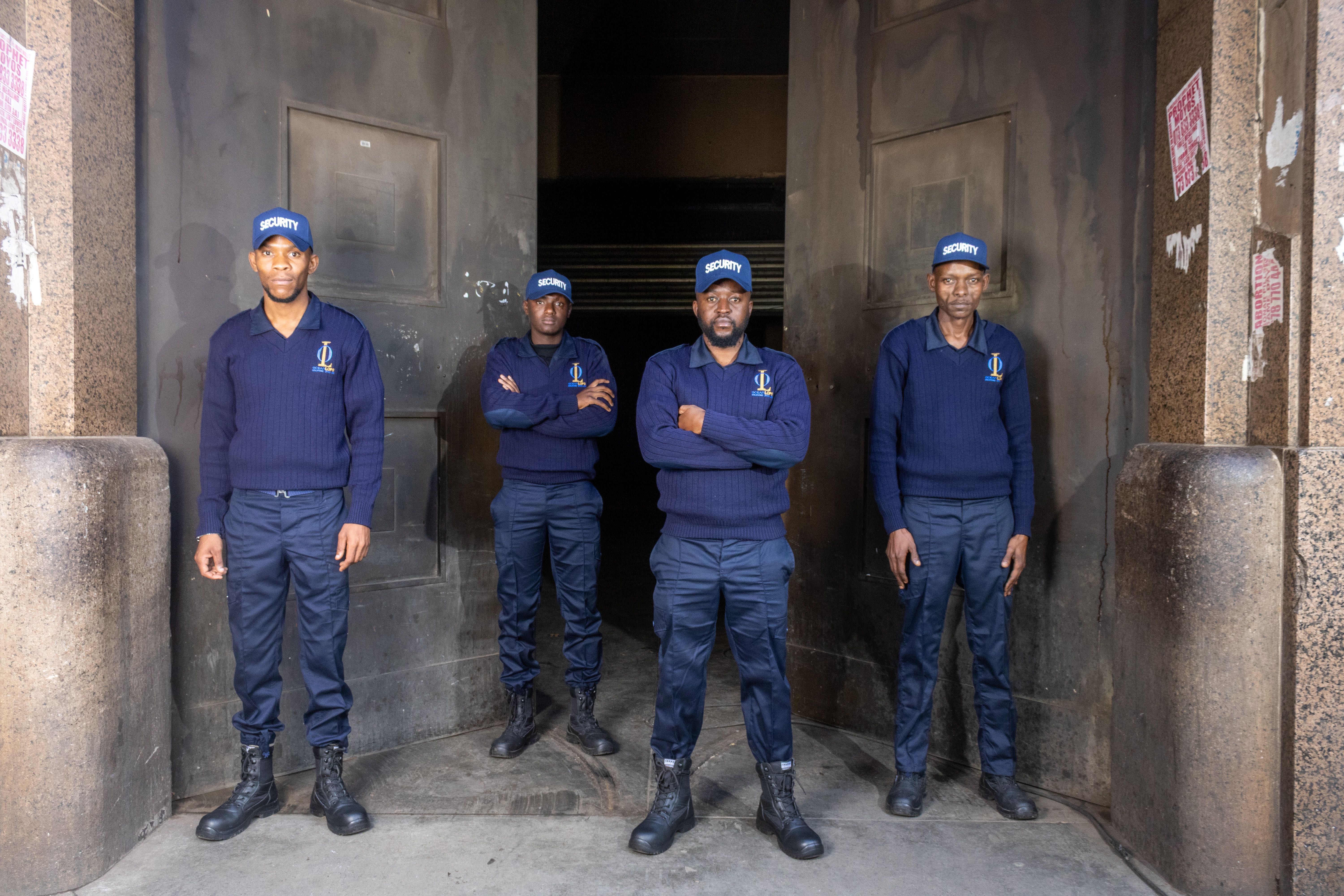 Ocean Lops security team on duty