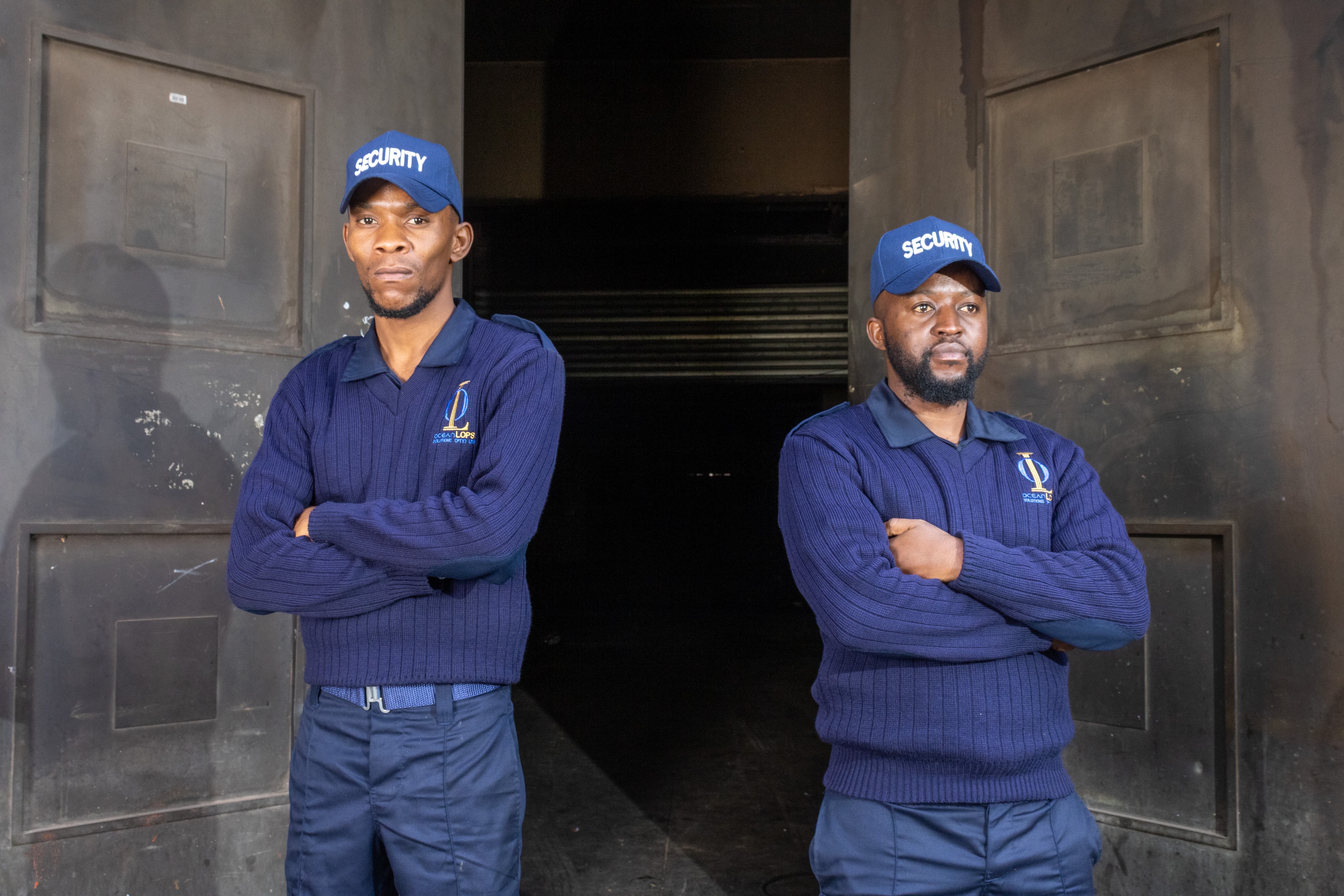 Ocean Lops security officers on duty
