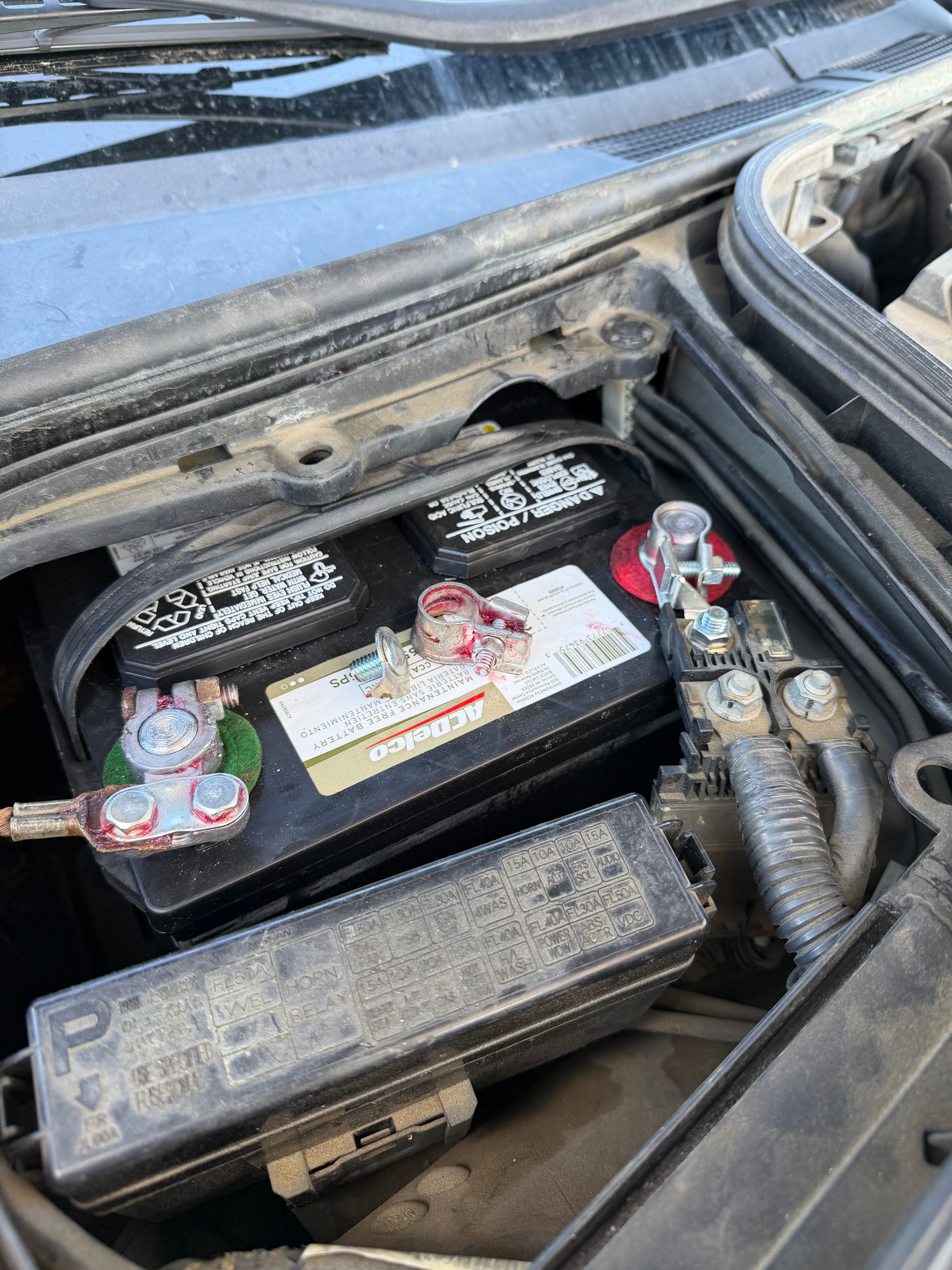 ACDelco battery replacement