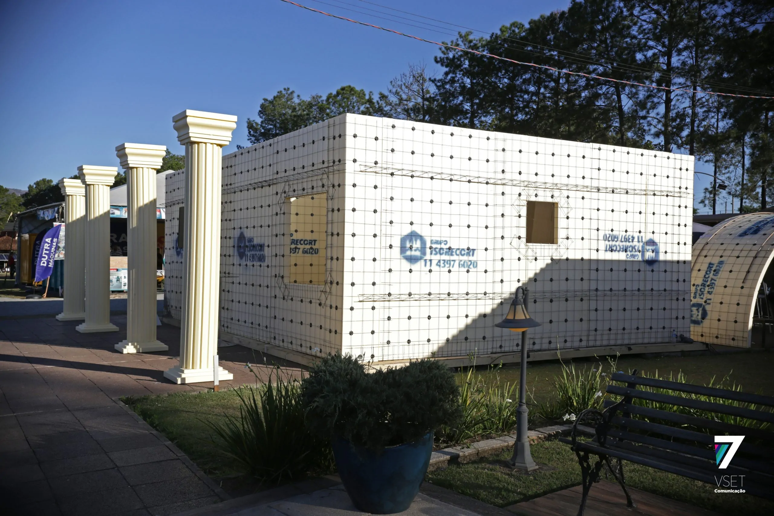 Estruturas em exposição