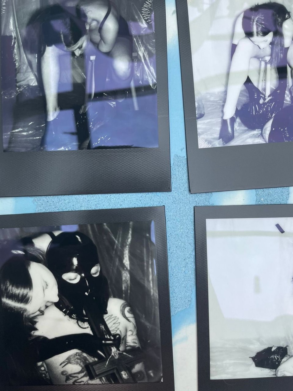 Black and white framed photographs from the vault