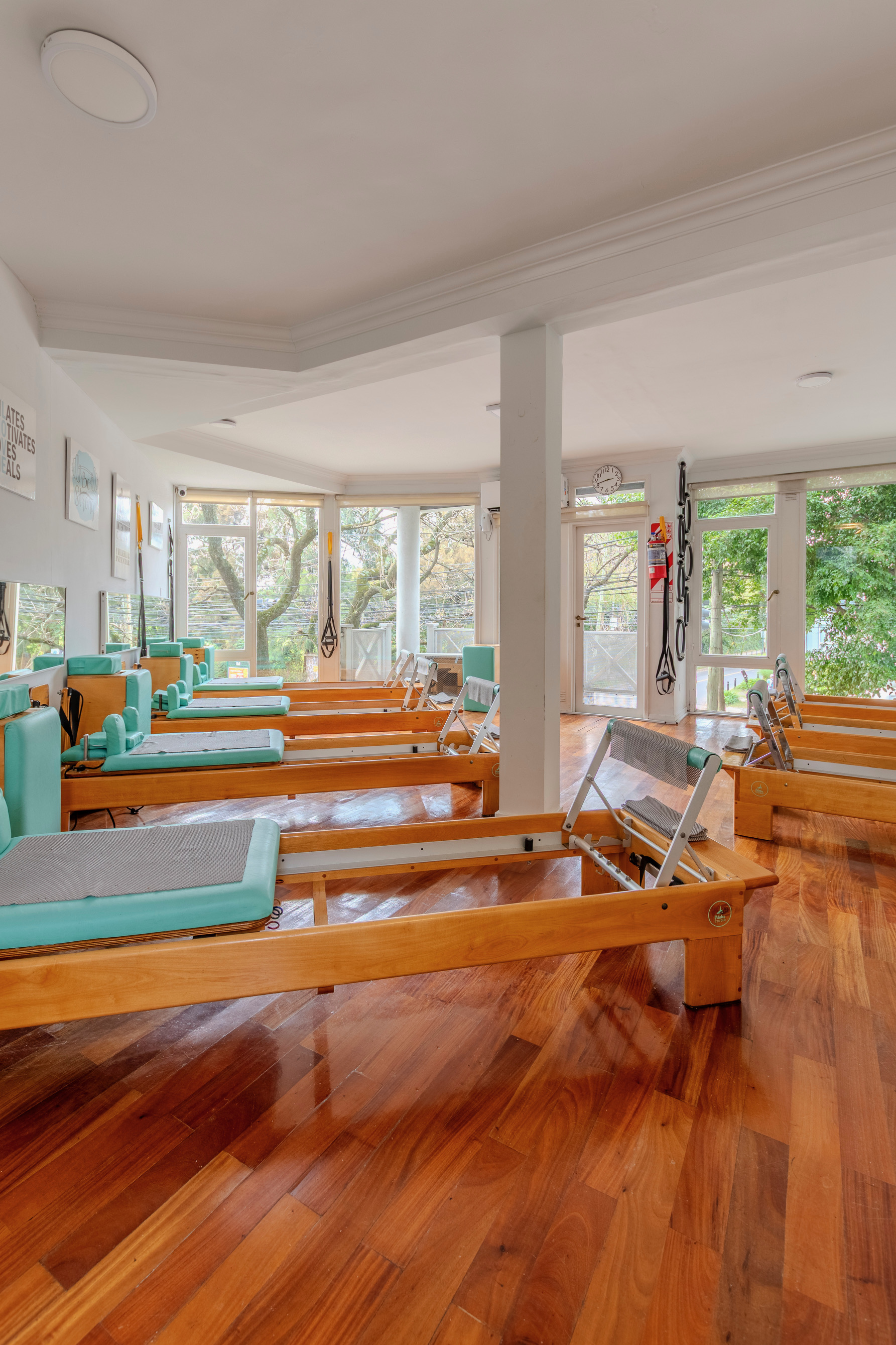 Interior del estudio con reformers