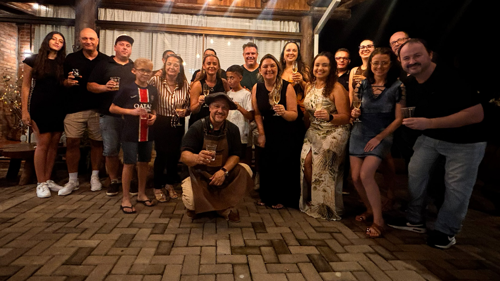Confraternização com Clientes e Amigos