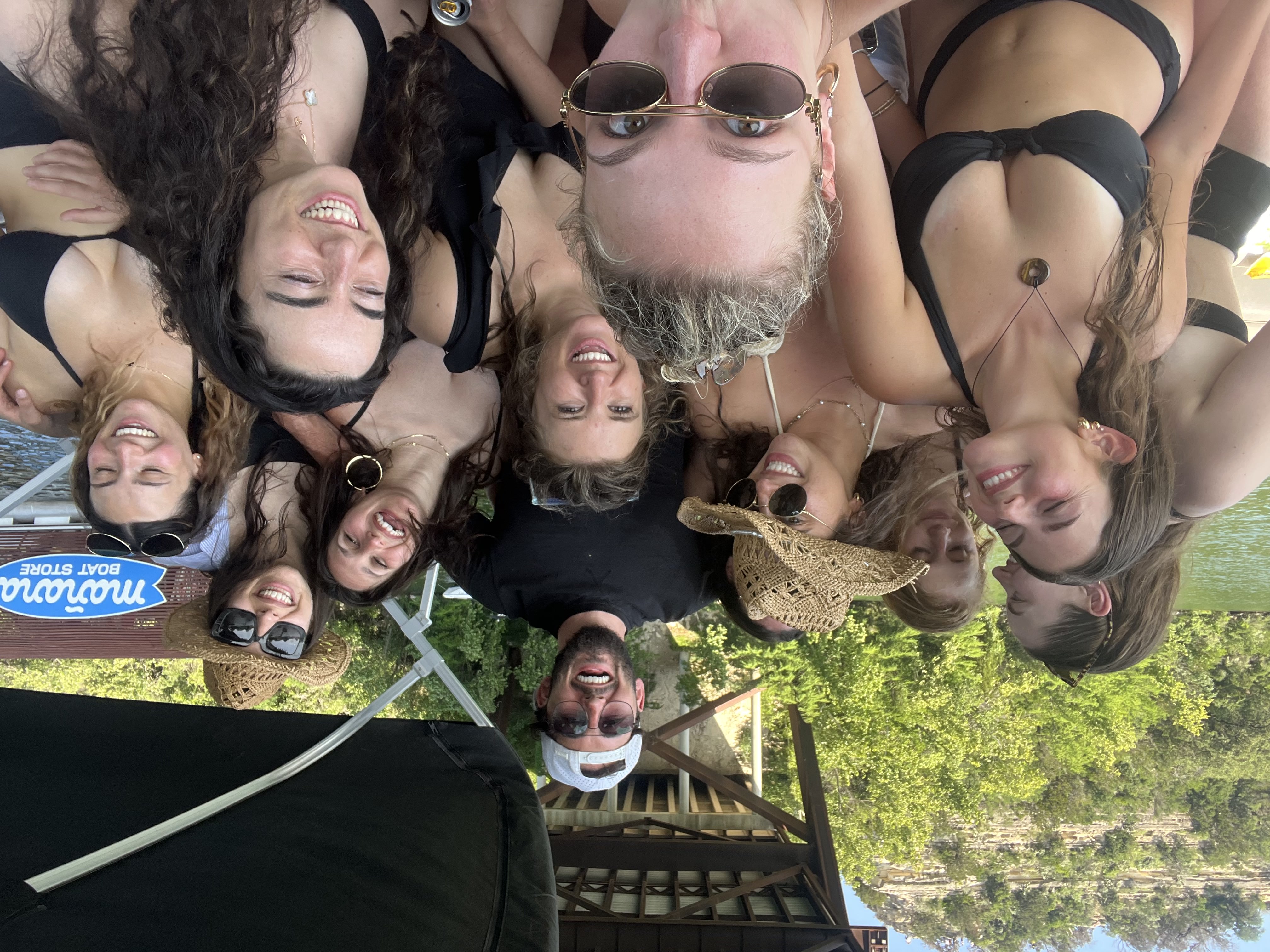 PAGS on boat party at Lake Travis