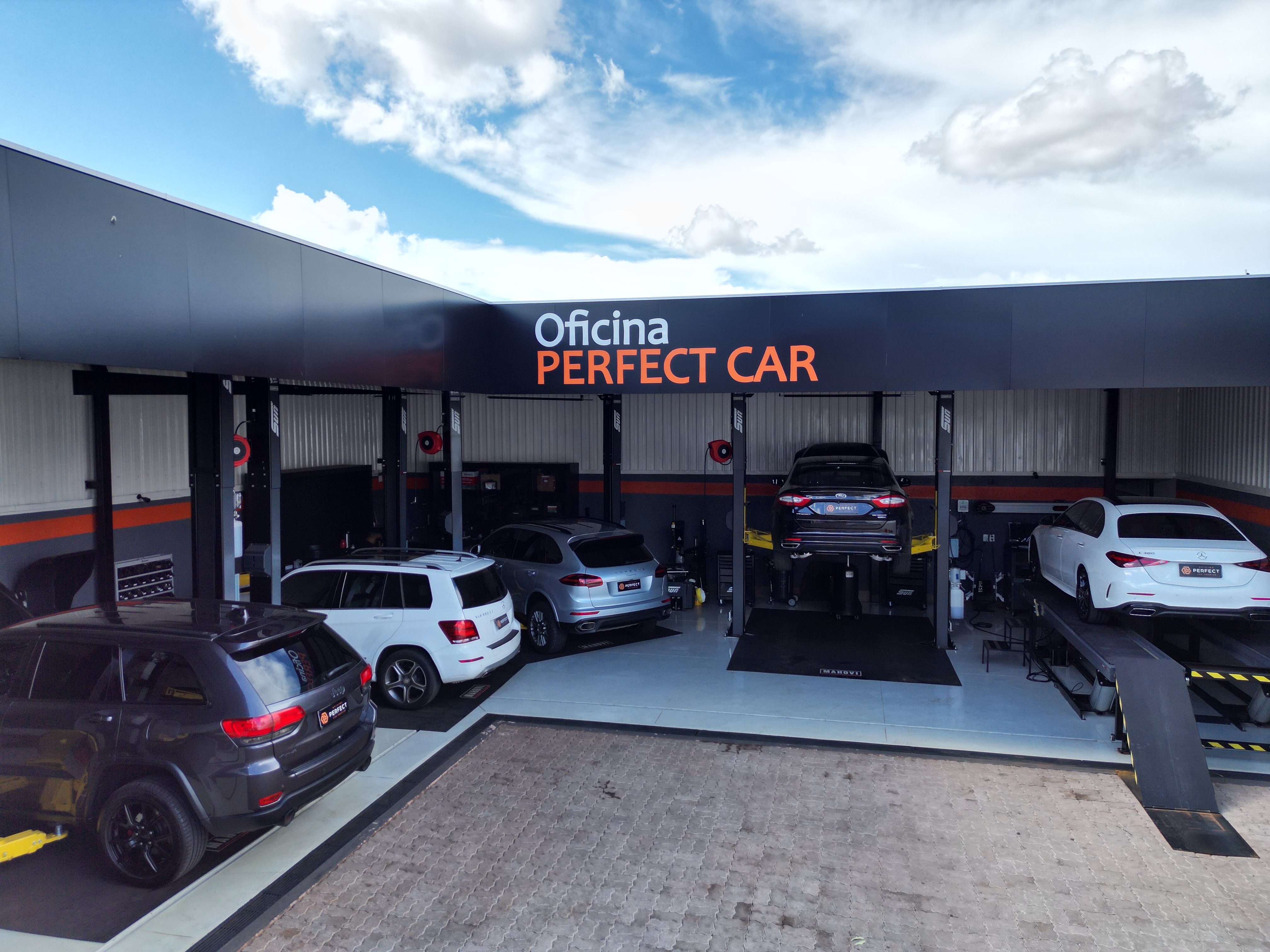 Oficina Perfect Car - Estrutura completa com elevadores