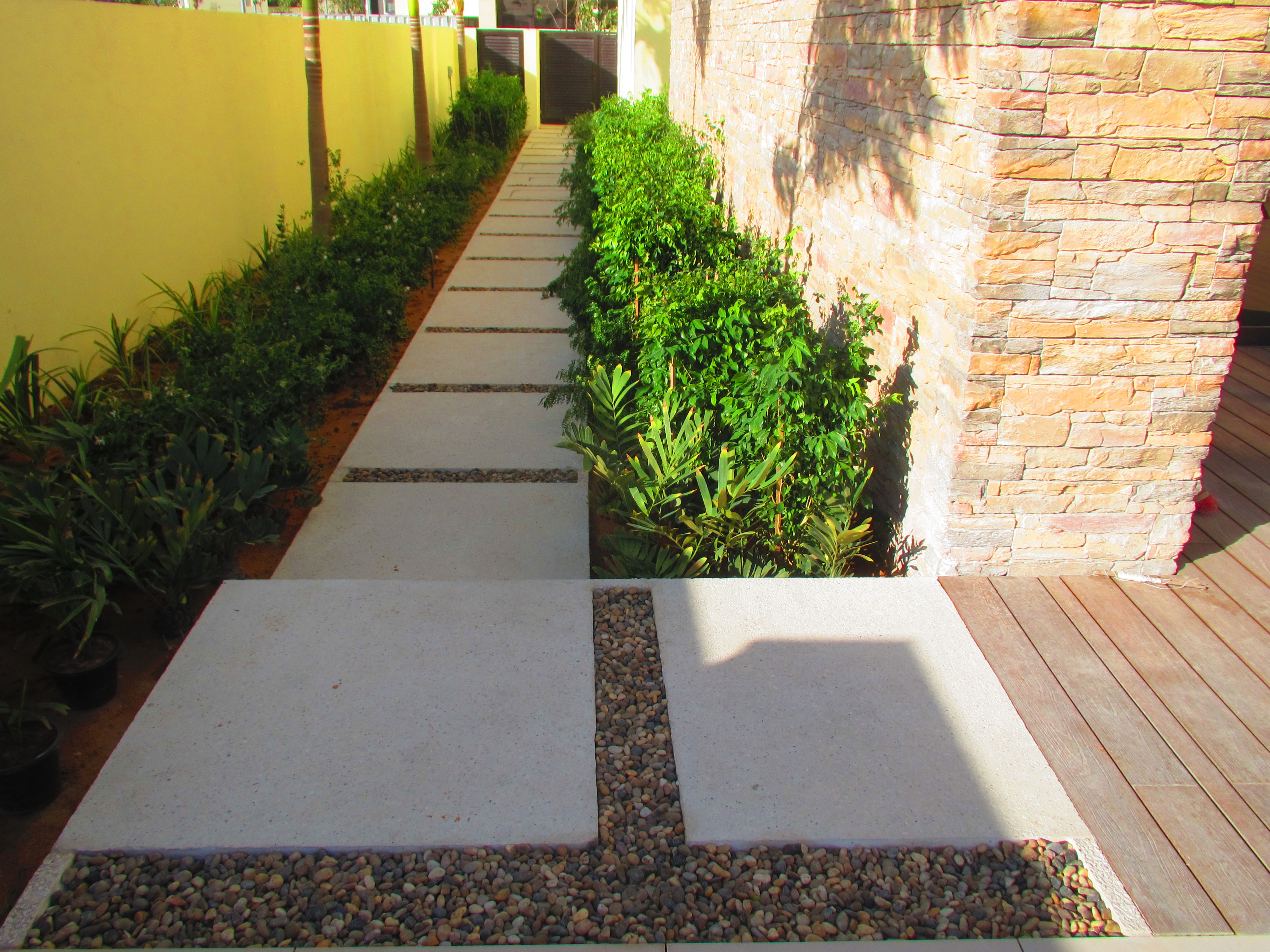 Landscaped garden by Optimum Landscapes