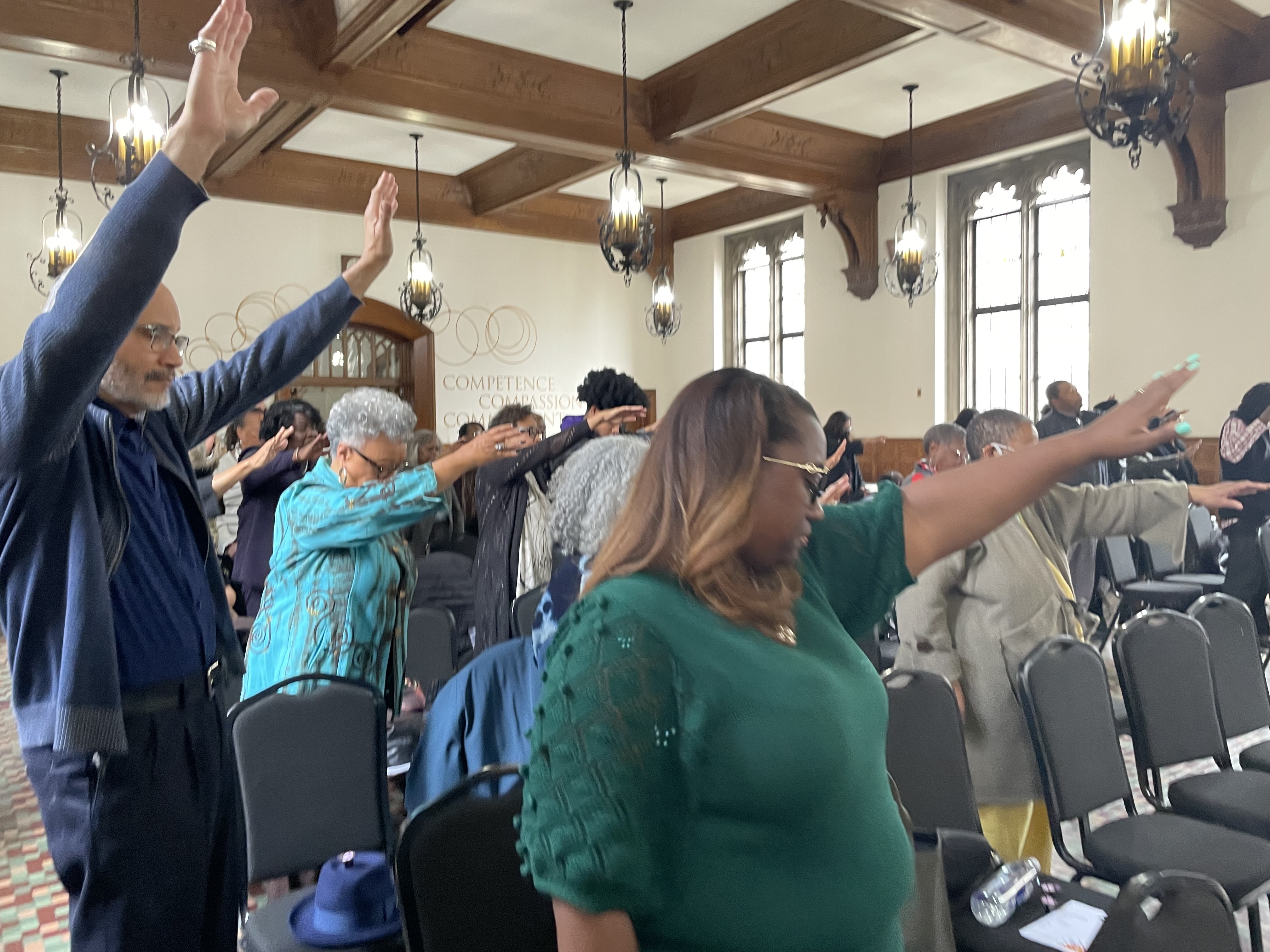 LifeChurch Riverside congregation in worship