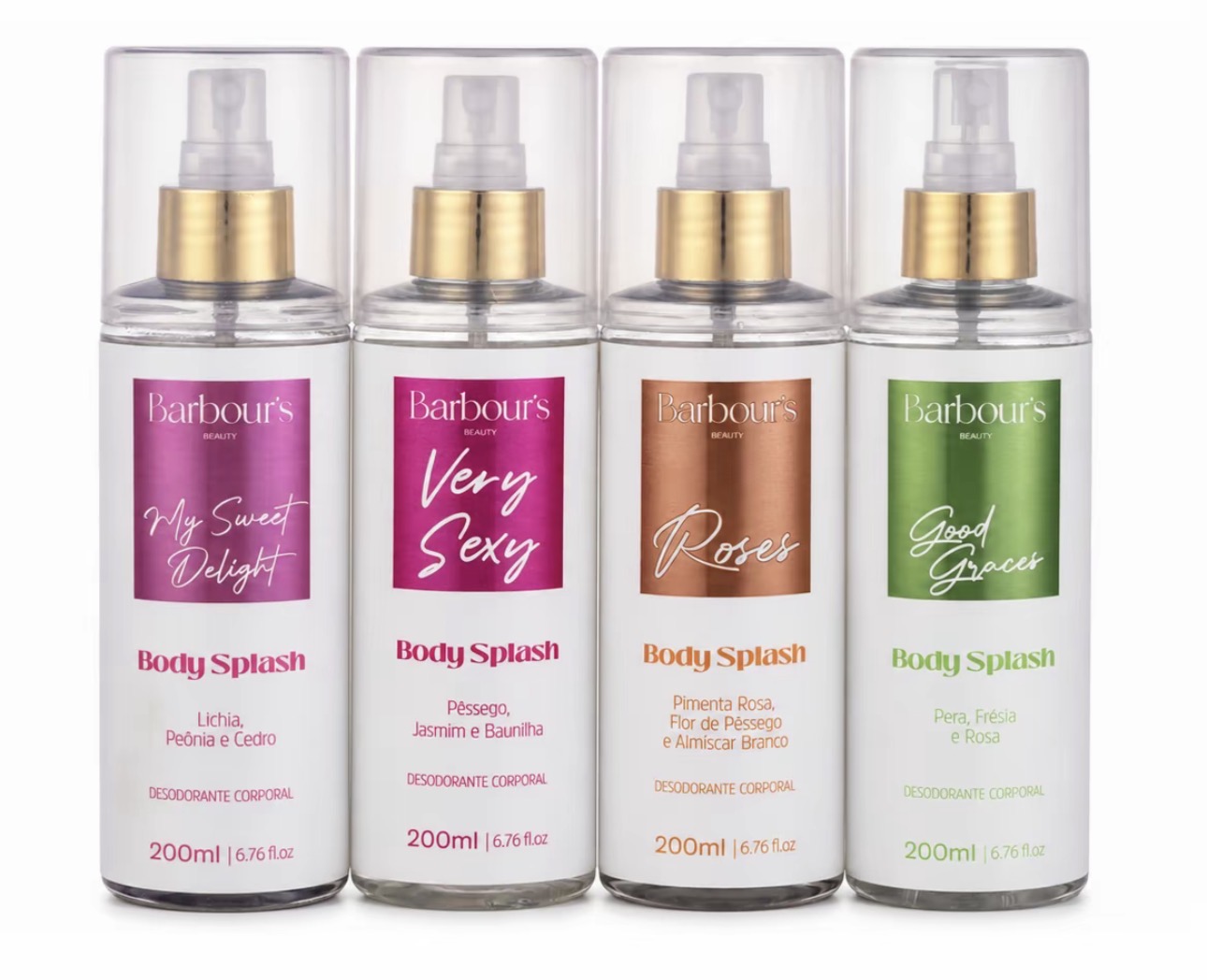 Kit 4 Body Splash - Imagem 1