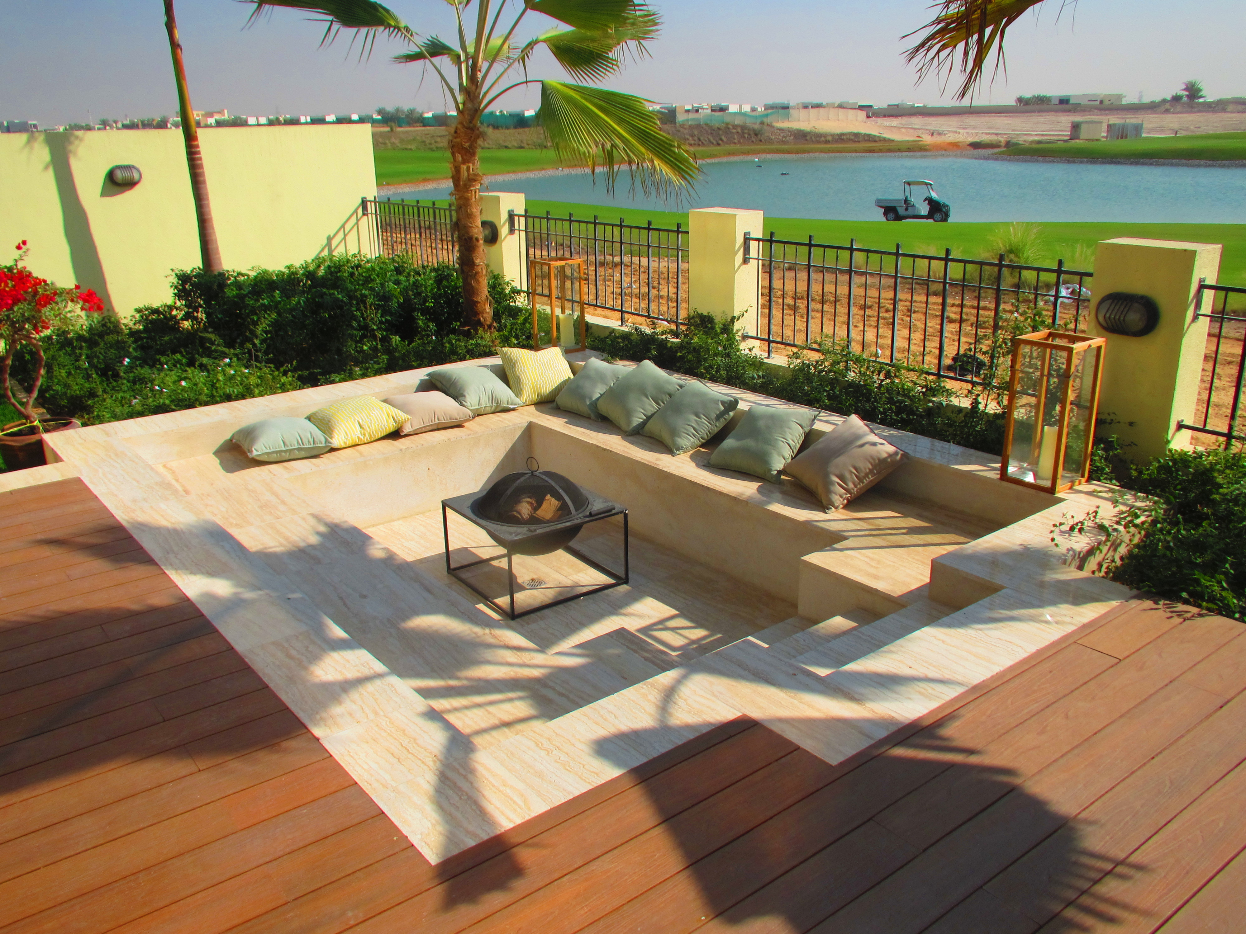 Completed garden project
