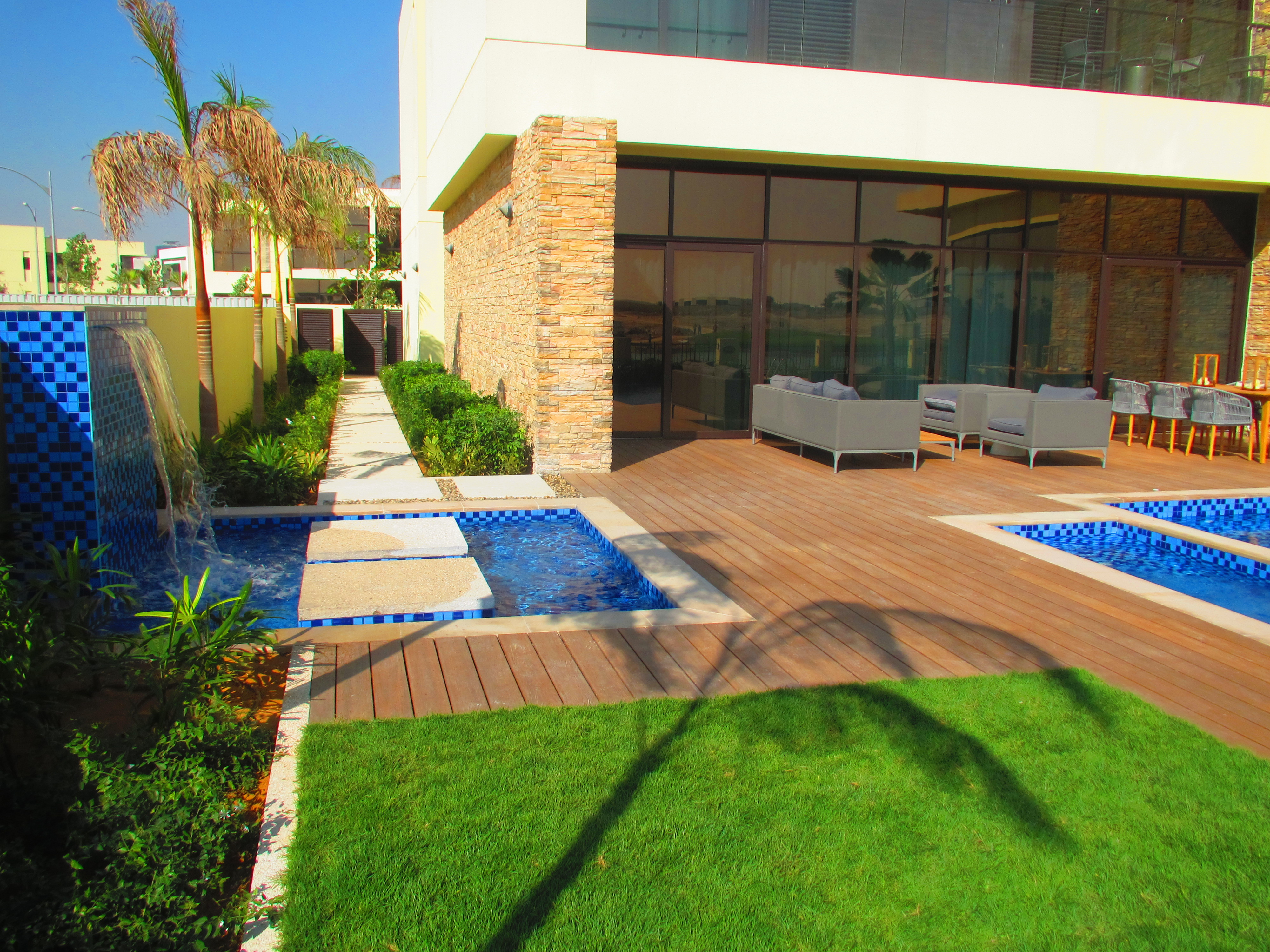 Landscaped garden
