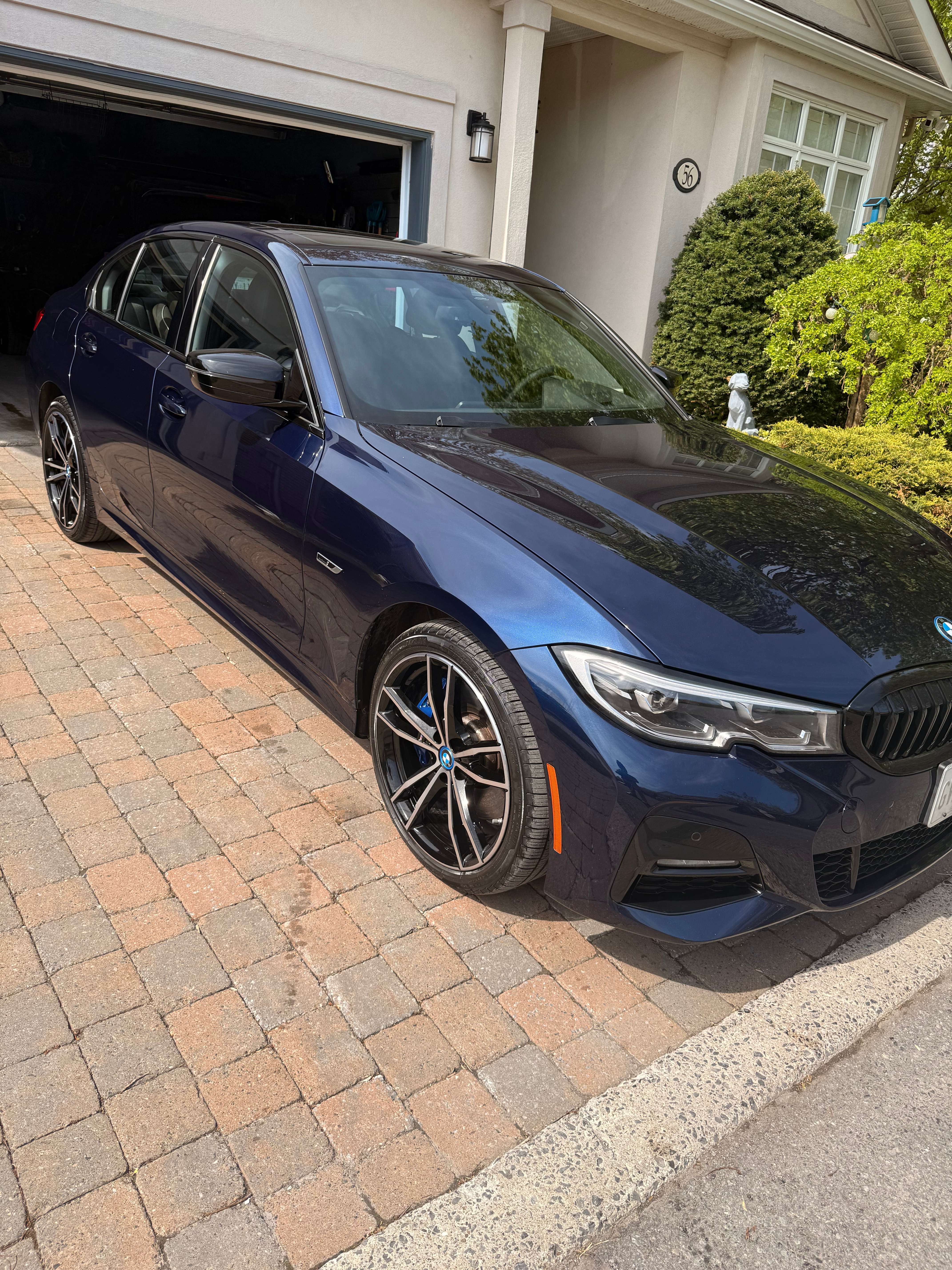 BMW 3 Series with perfect paint finish