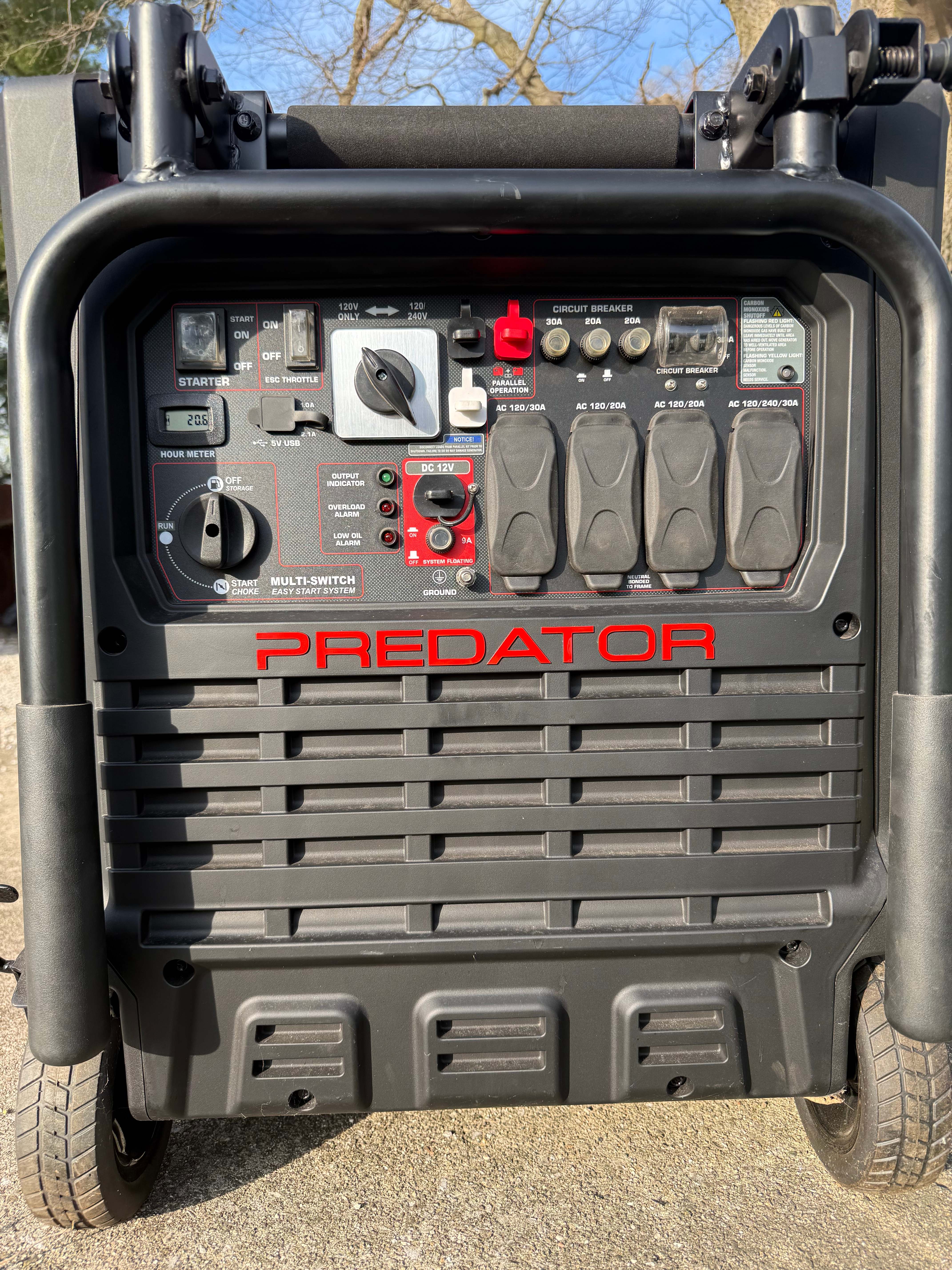 Predator 9500 Super Quiet Inverter Generator thumbnail 2