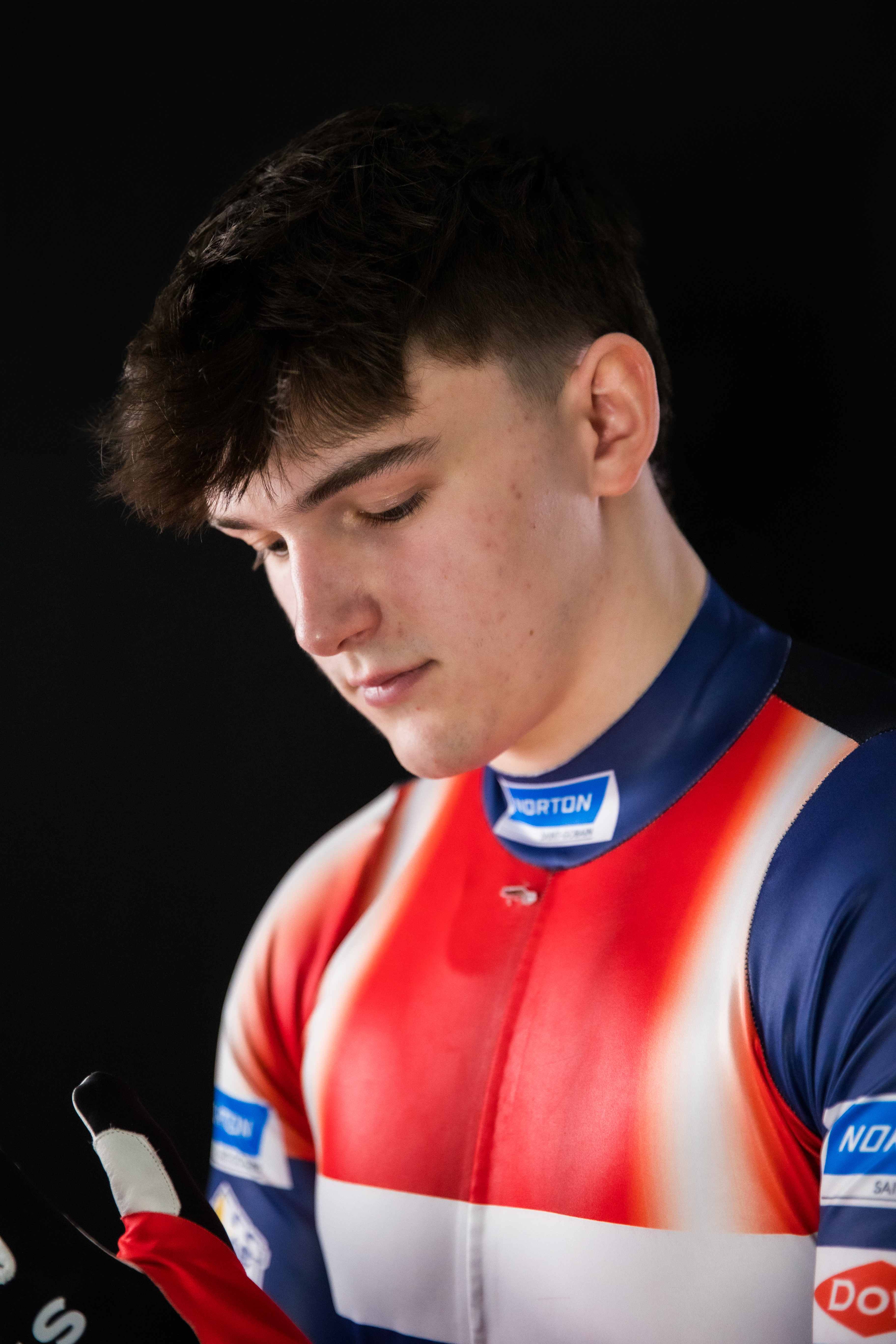 Logan focused and determined in Team USA luge uniform