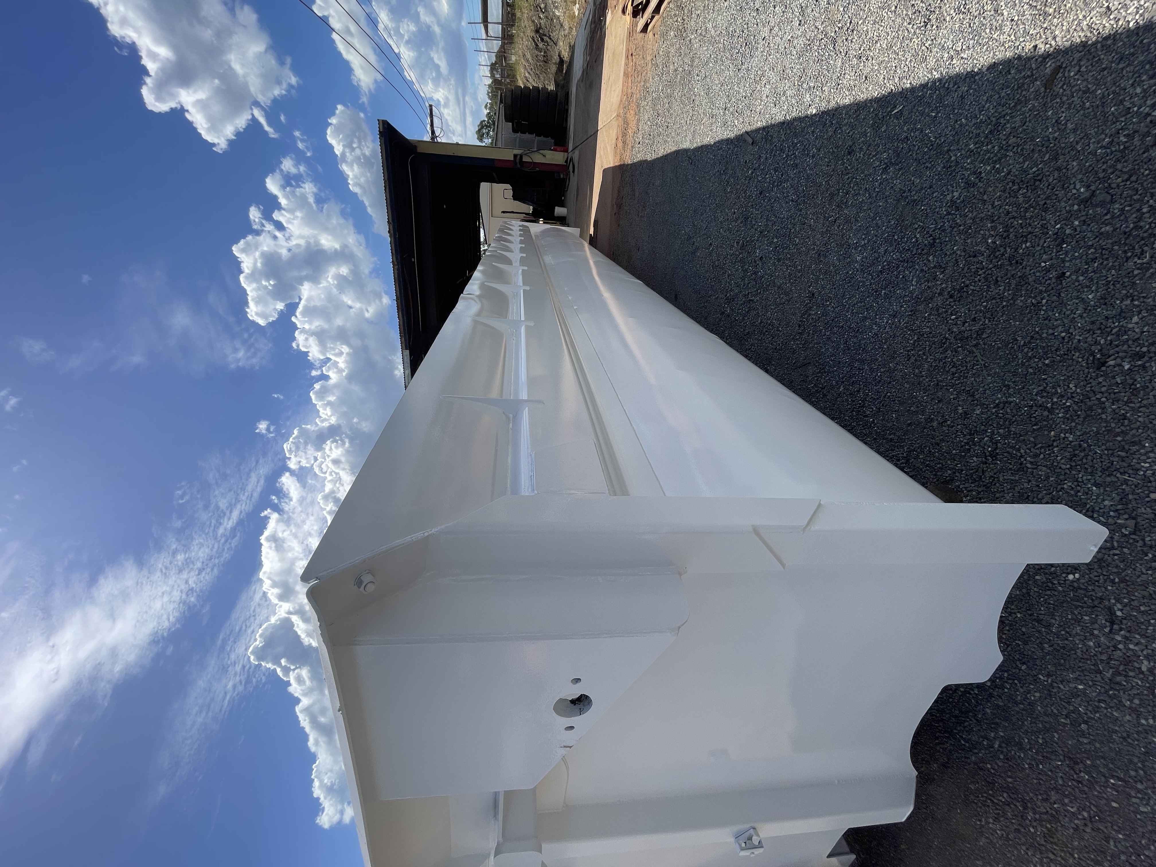 Side tipper body fully refurbished